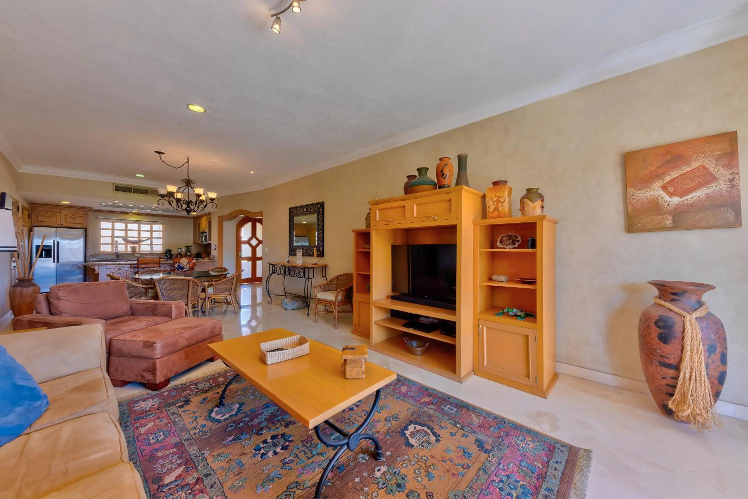 Living room in Cabo La Estancia