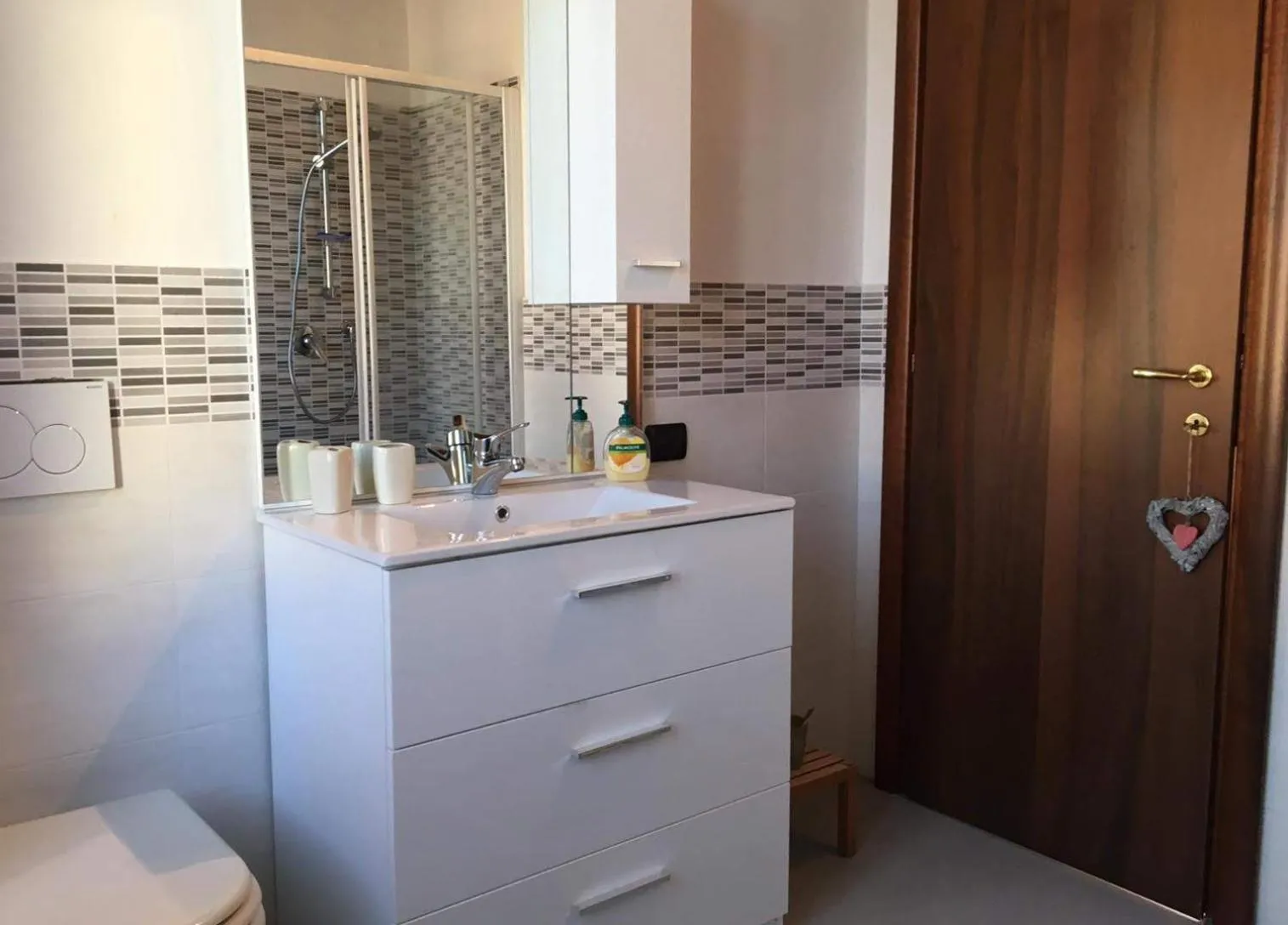 Bathroom in In Corte al Laghetto