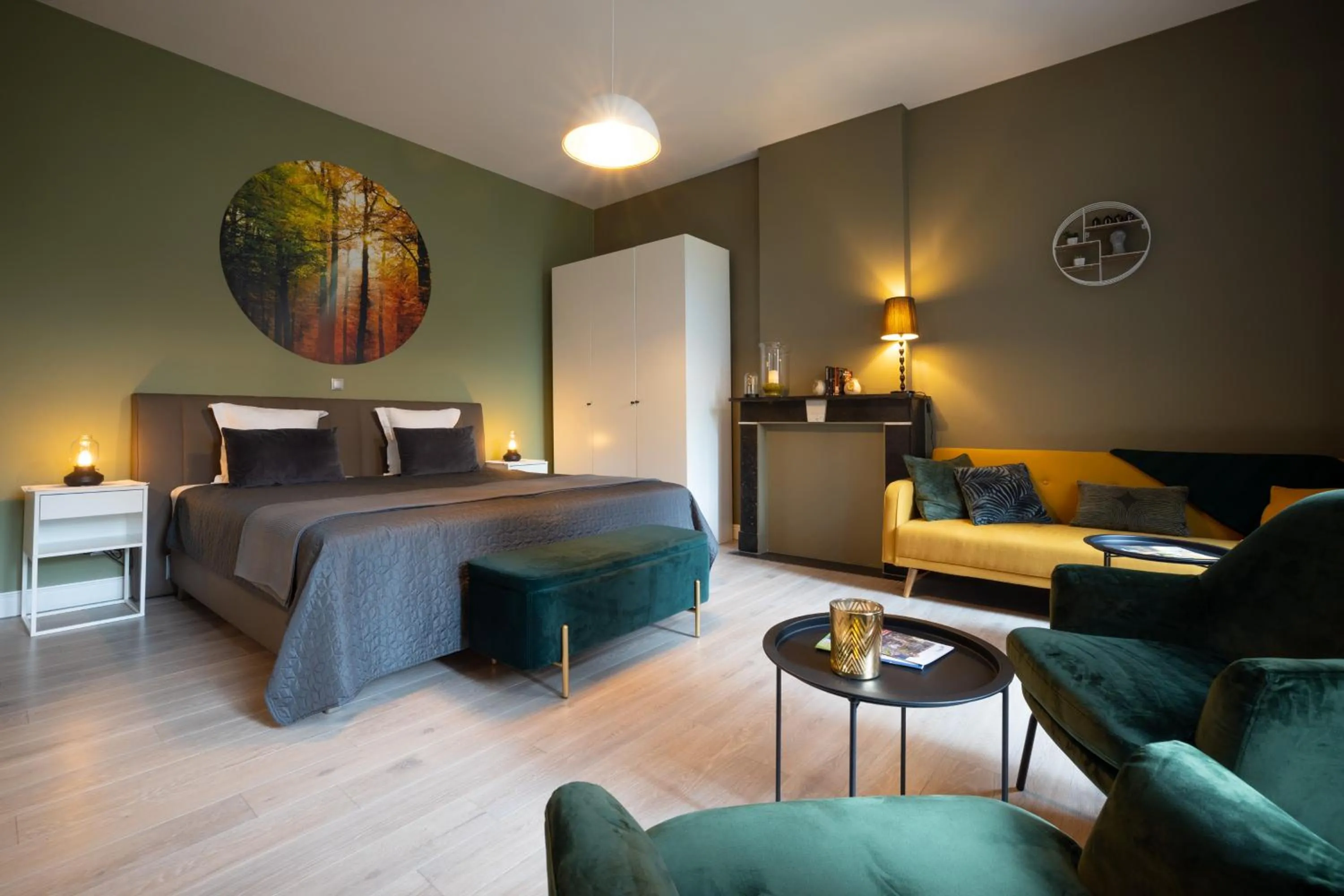 Photo of the whole room, Bed in B&B Gaudium XII