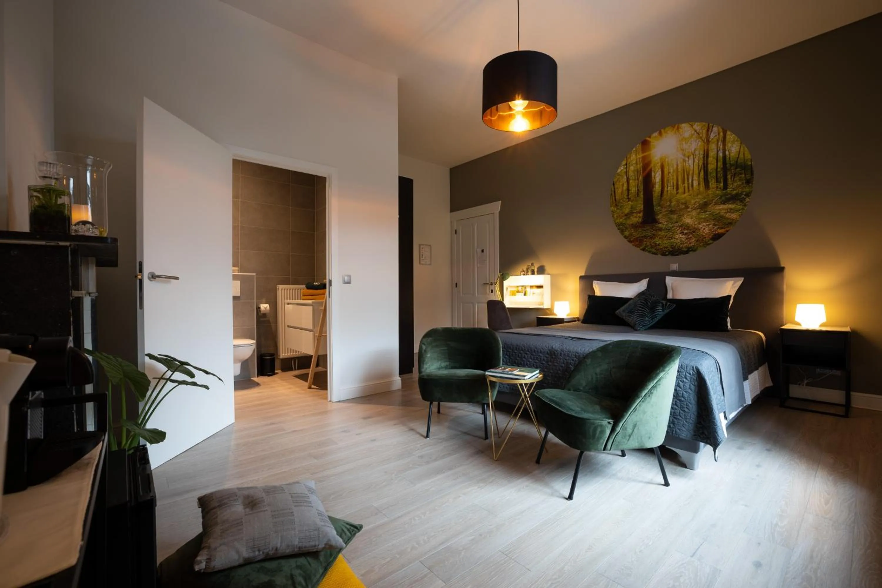 Photo of the whole room, Bed in B&B Gaudium XII