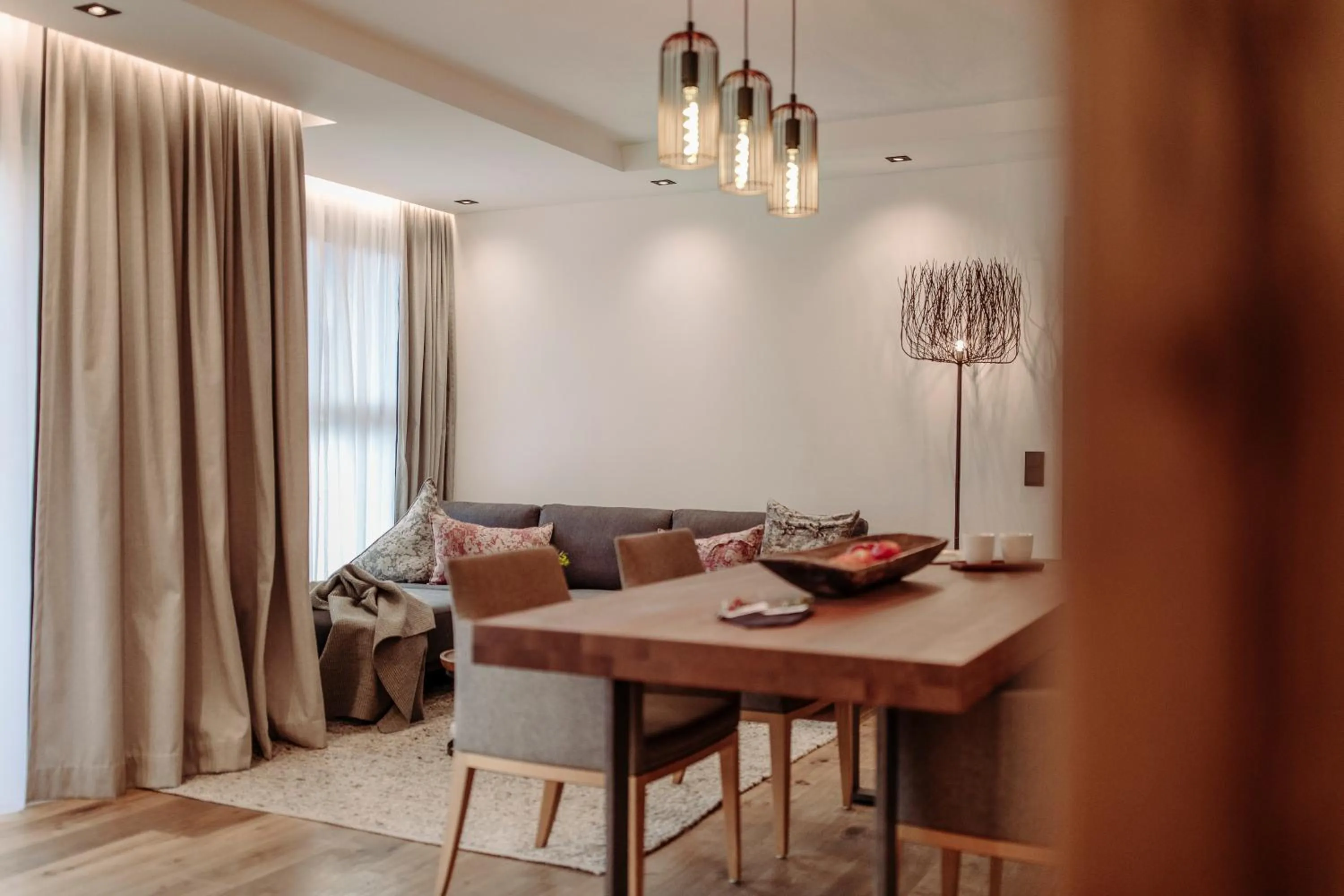 Living room in PoSt Boutique Apartments