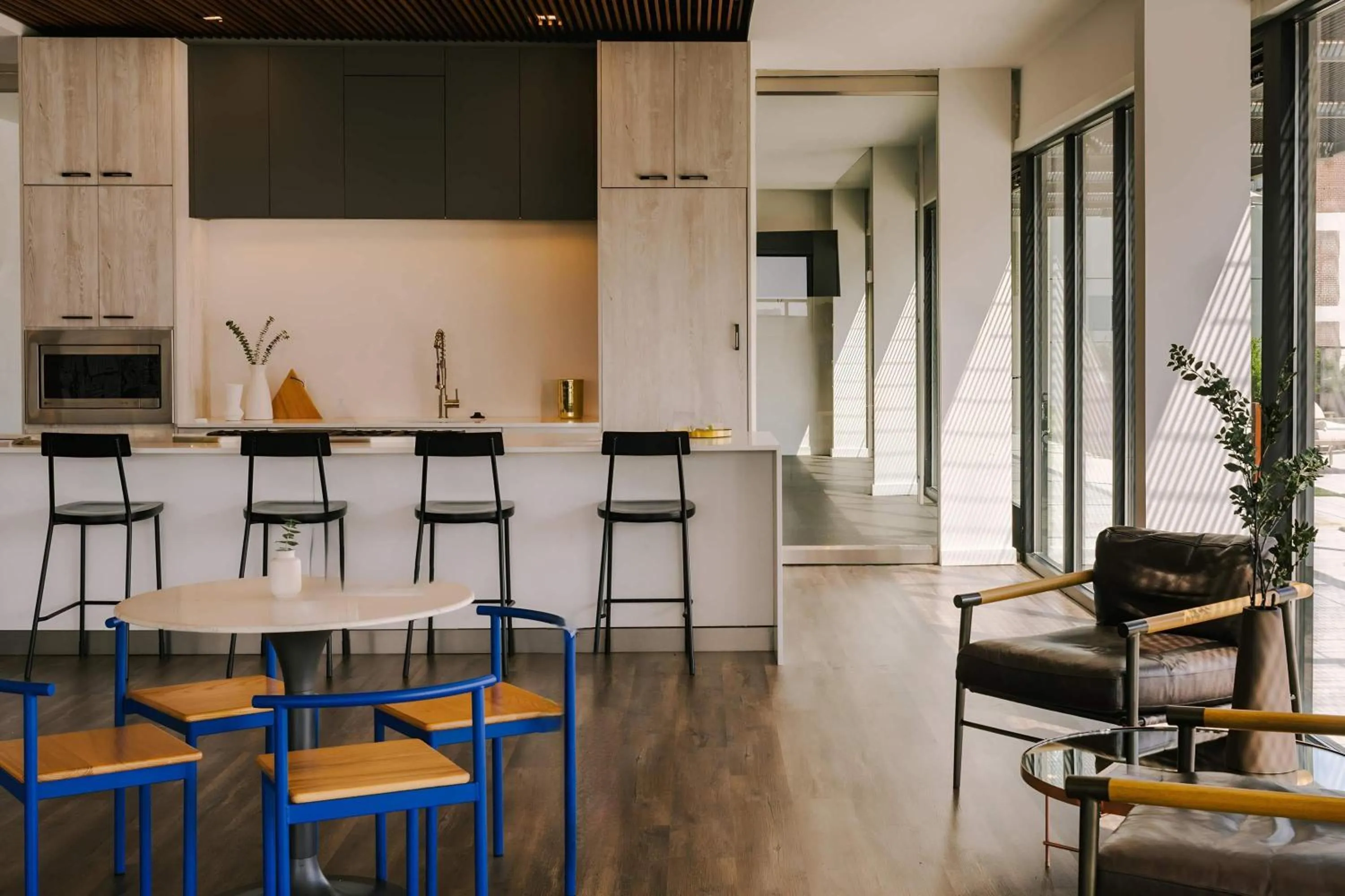 Kitchen or kitchenette in The Heid Lofts by Reside, a Wyndham Residence