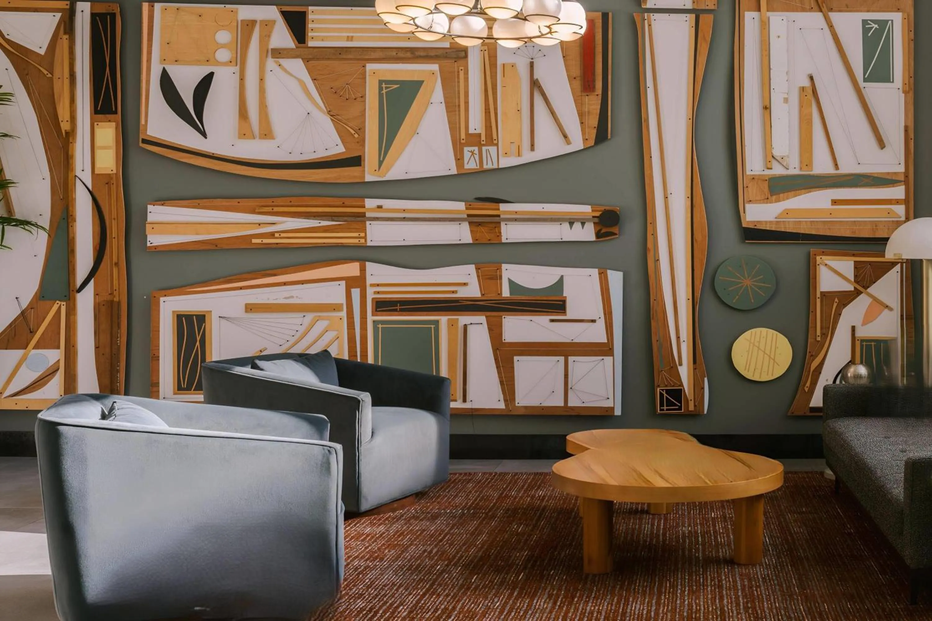 Lobby or reception in The Heid Lofts by Reside, a Wyndham Residence