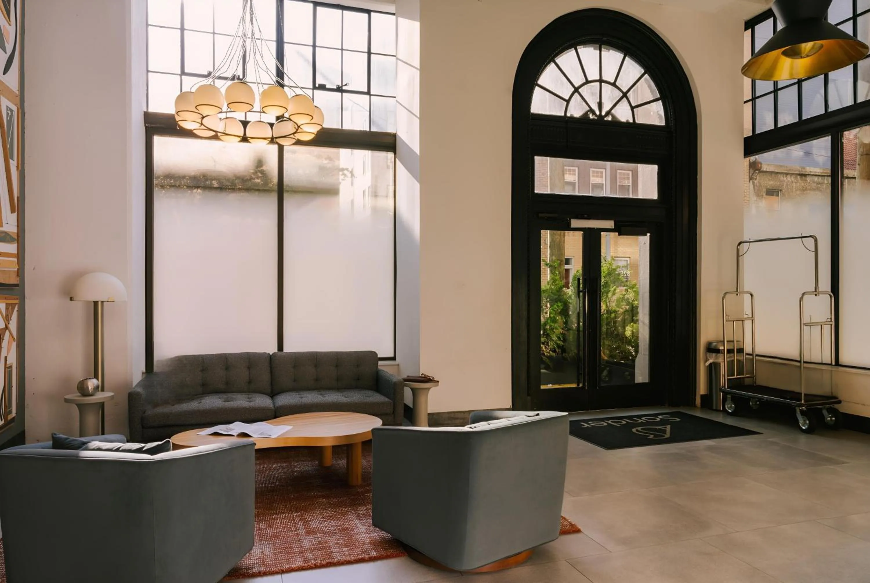 Lobby or reception in The Heid Lofts by Reside, a Wyndham Residence