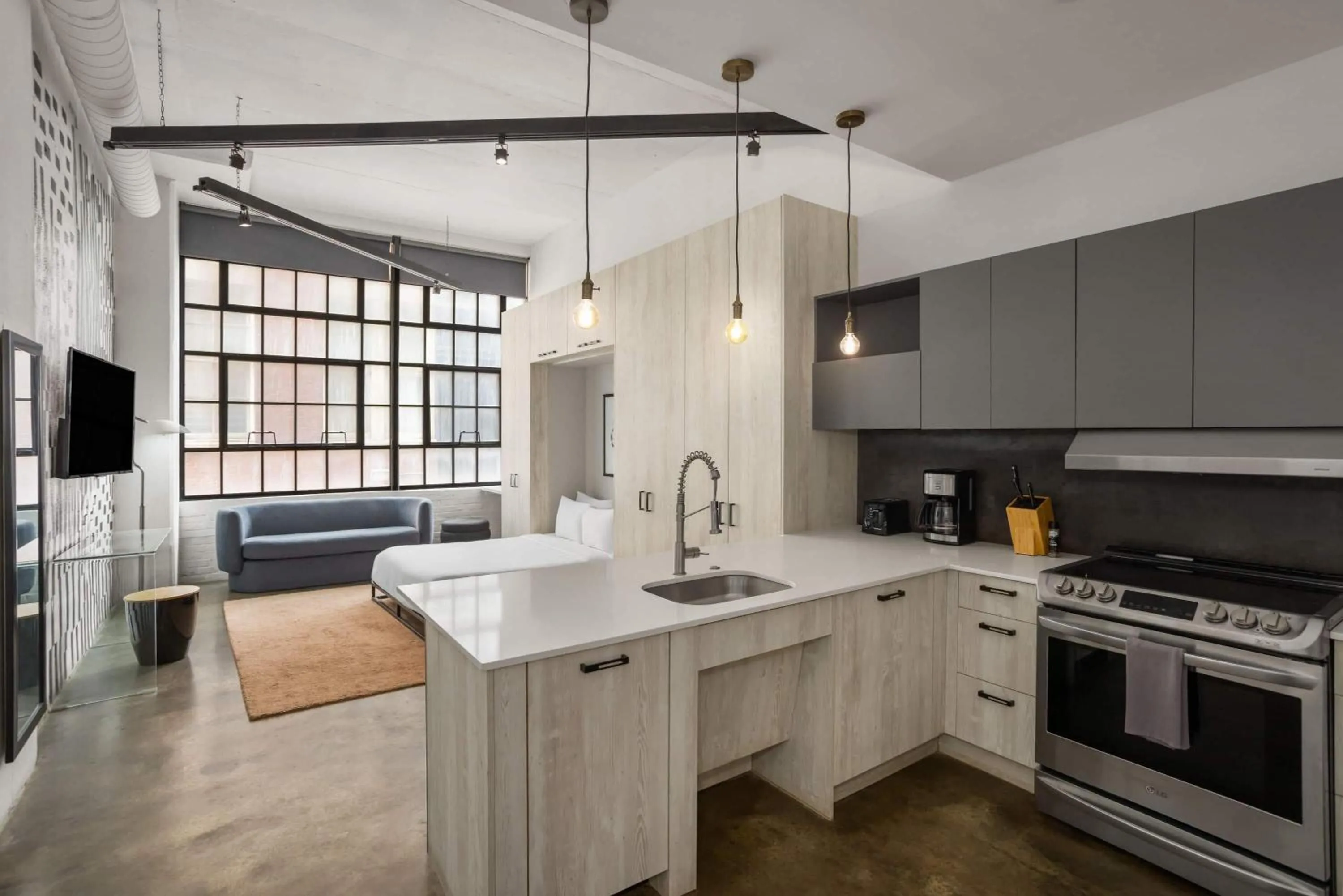 Photo of the whole room in The Heid Lofts by Reside, a Wyndham Residence