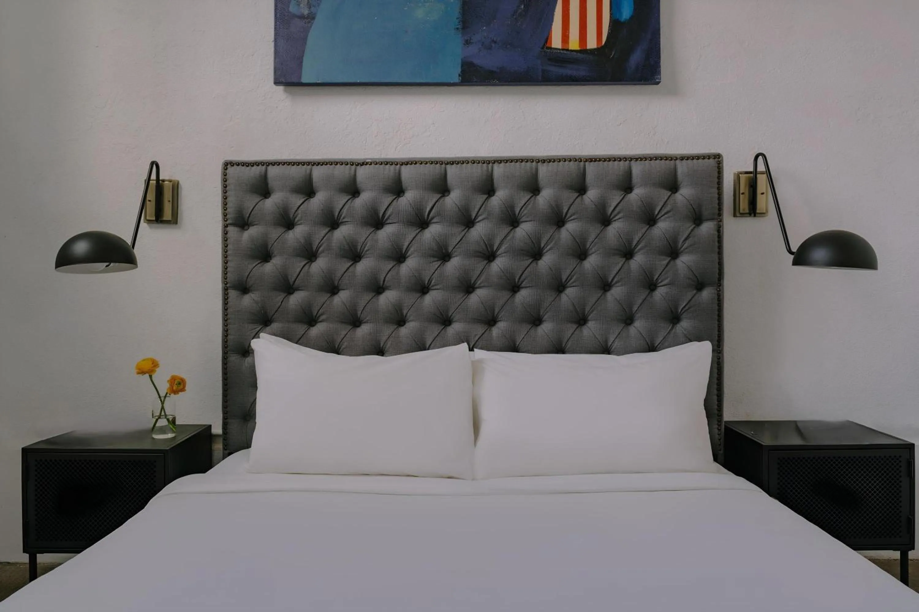 Photo of the whole room, Bed in The Heid Lofts by Reside, a Wyndham Residence