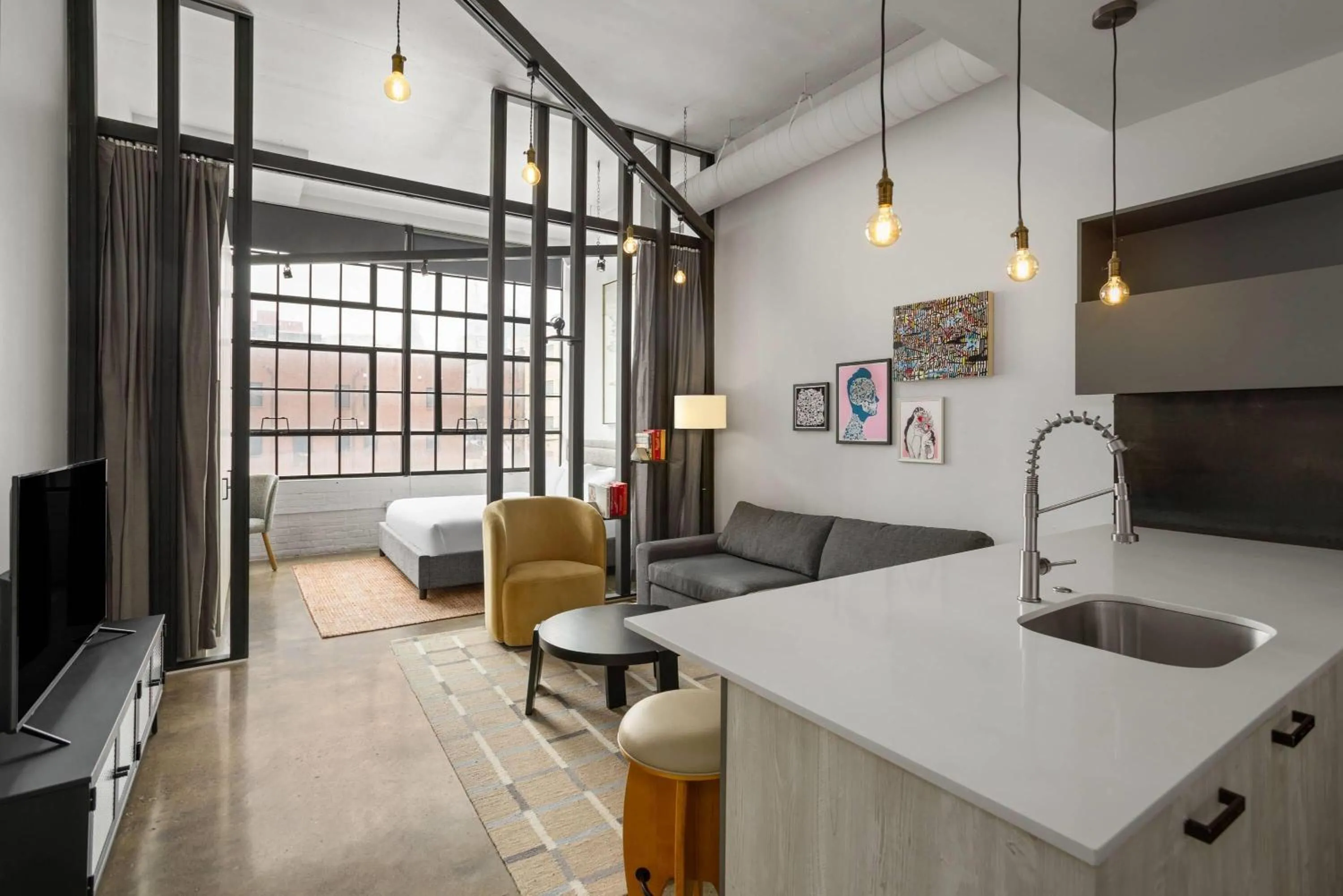 Photo of the whole room in The Heid Lofts by Reside, a Wyndham Residence