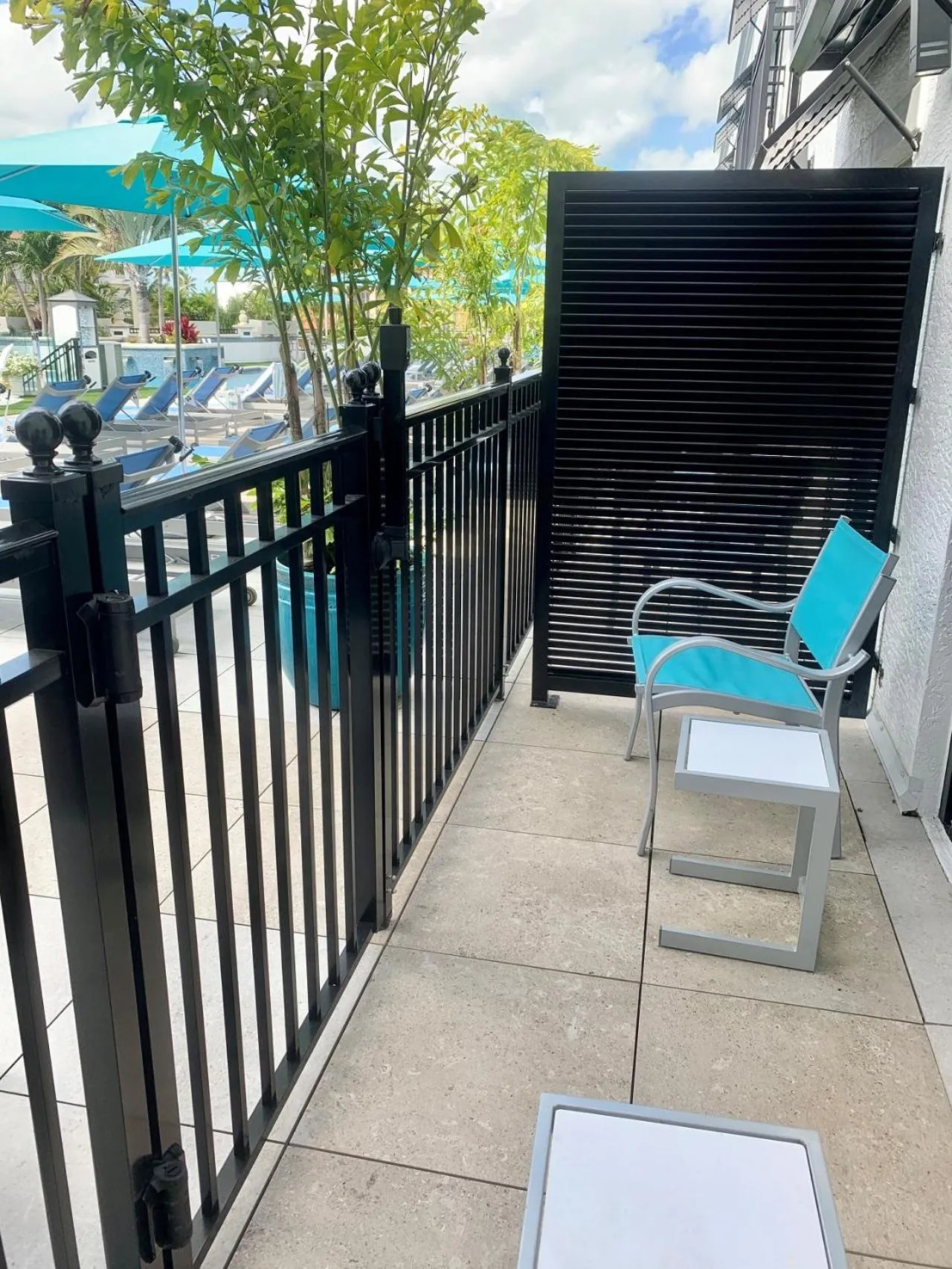 Patio in Inn On Fifth