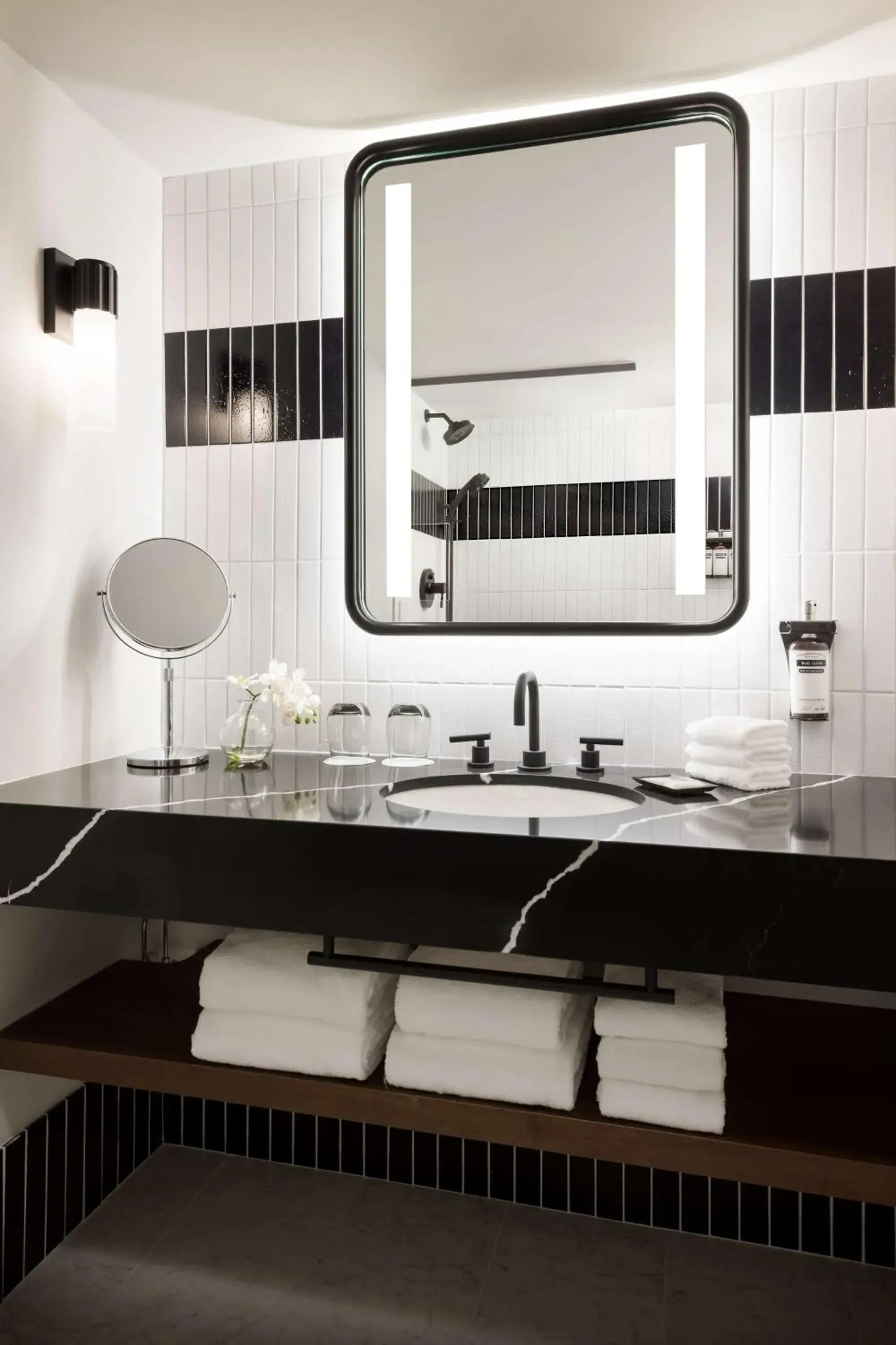 Bathroom in Hyatt Regency San Francisco Downtown SOMA Bathroom in Hyatt Regency San Francisco Downtown SOMA