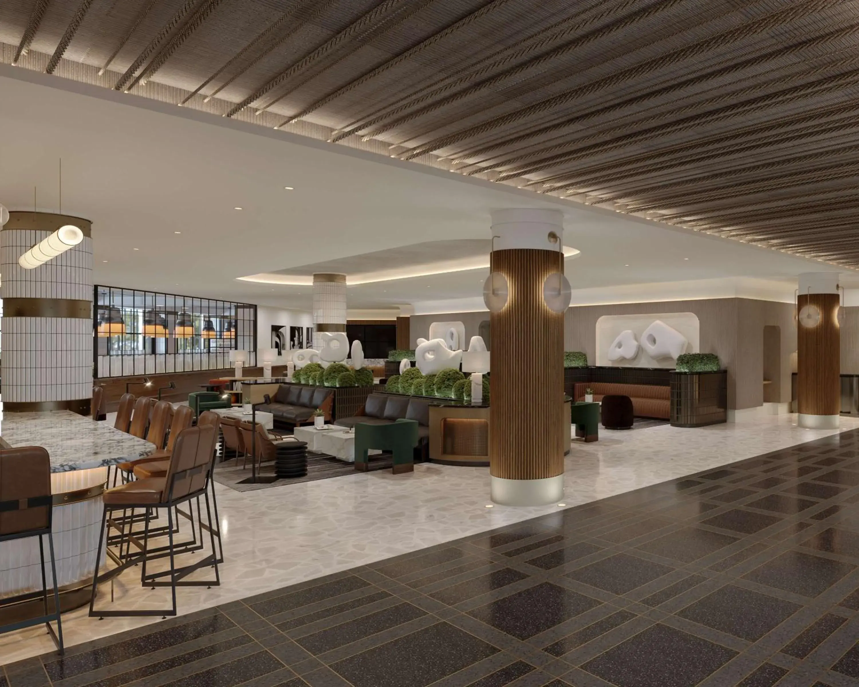 Lobby or reception in Hyatt Regency San Francisco Downtown SOMA Lobby or reception in Hyatt Regency San Francisco Downtown SOMA