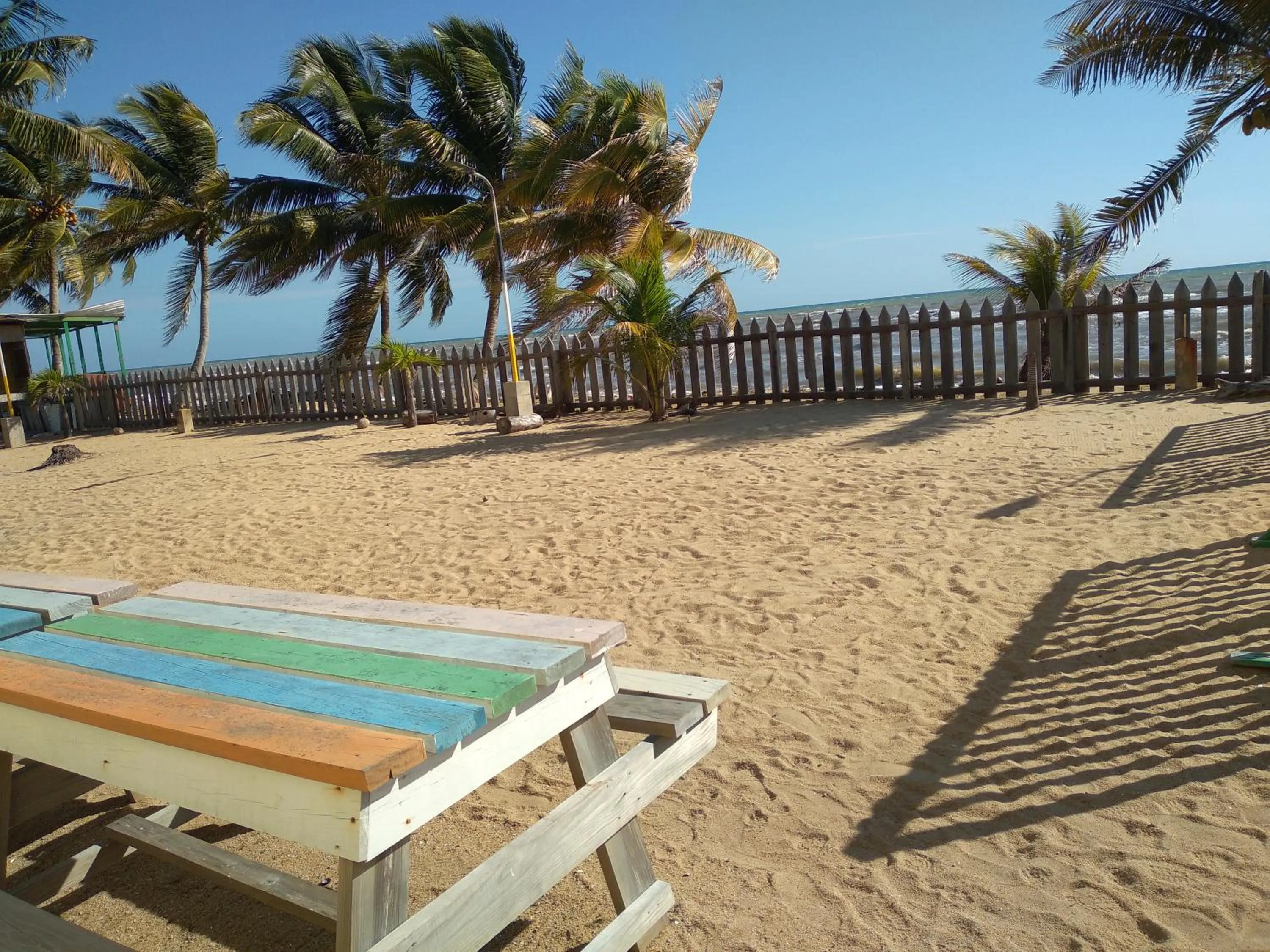 Beach in Pal's on the beach - Dangriga, Belize