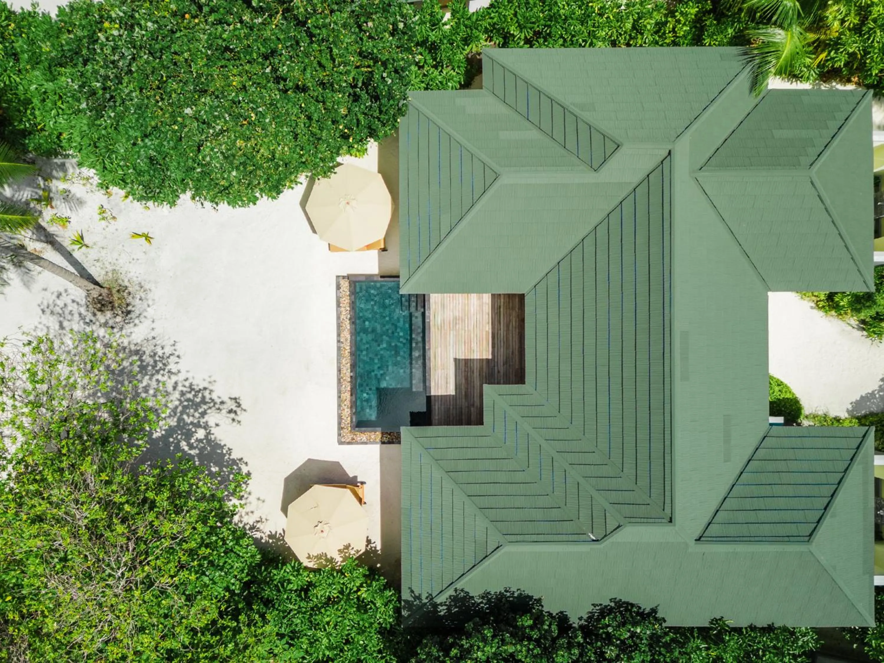 Patio in Siyam World Maldives - 24-Hour Premium All-inclusive with Free Transfer