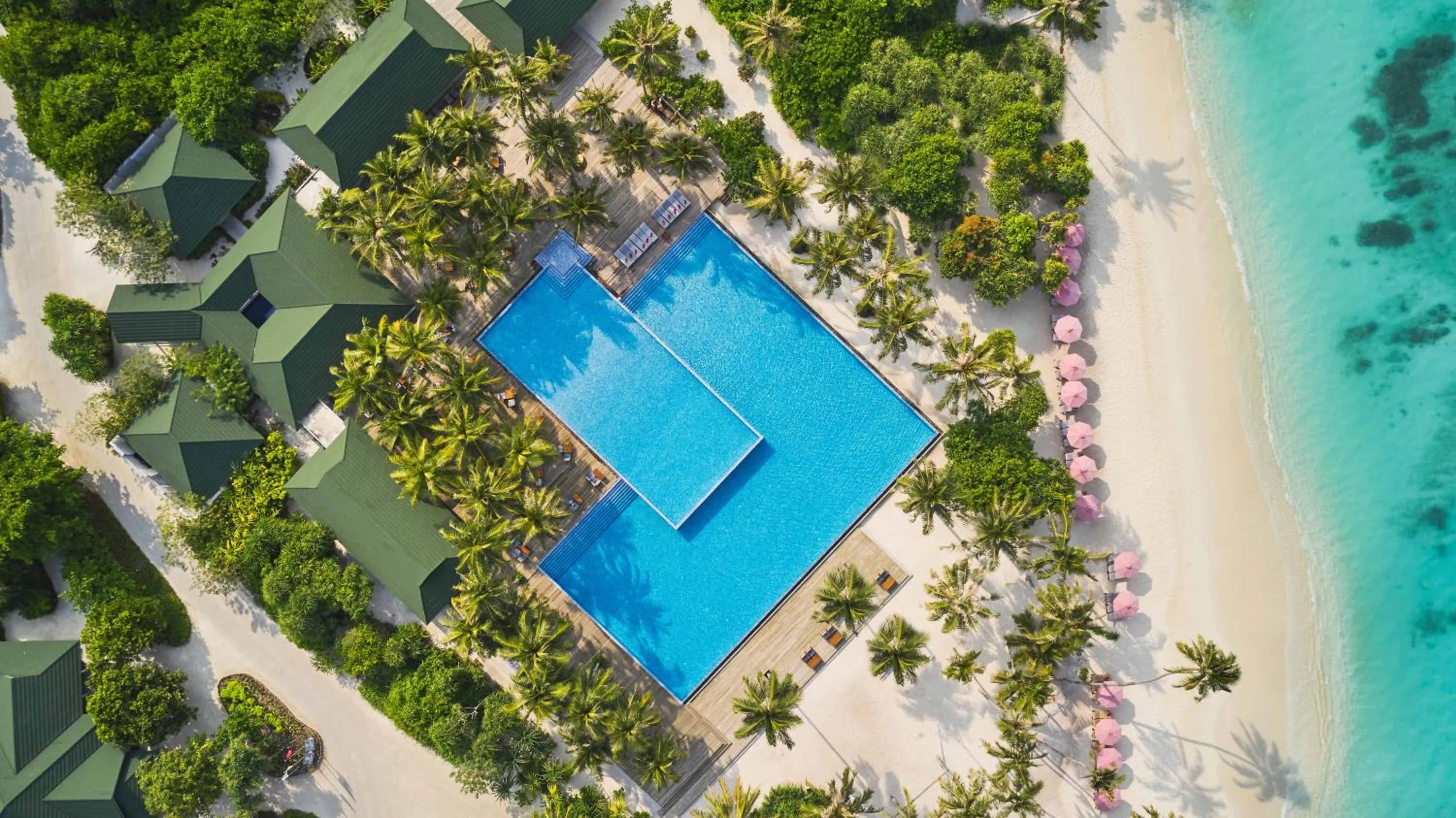 Bird's eye view in Siyam World Maldives - 24-Hour Premium All-inclusive with Free Transfer