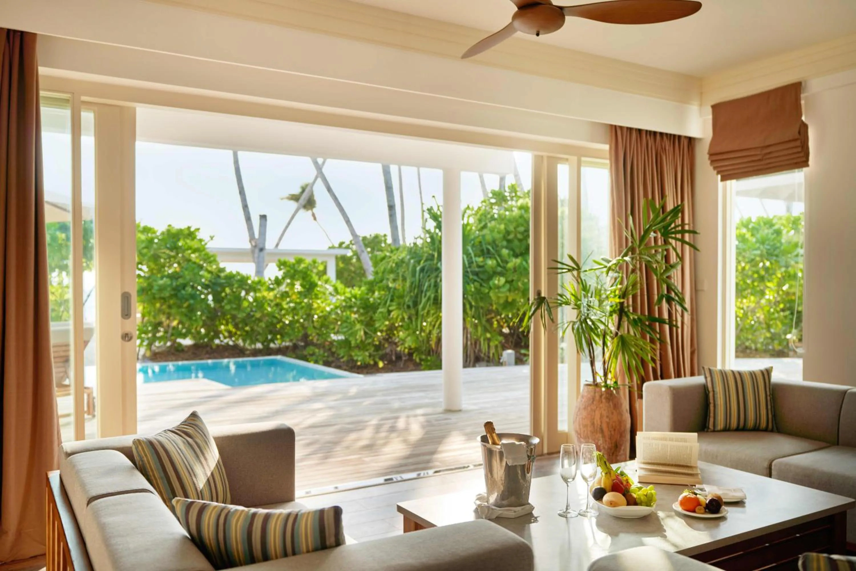 Living room in Siyam World Maldives - 24-Hour Premium All-inclusive with Free Transfer