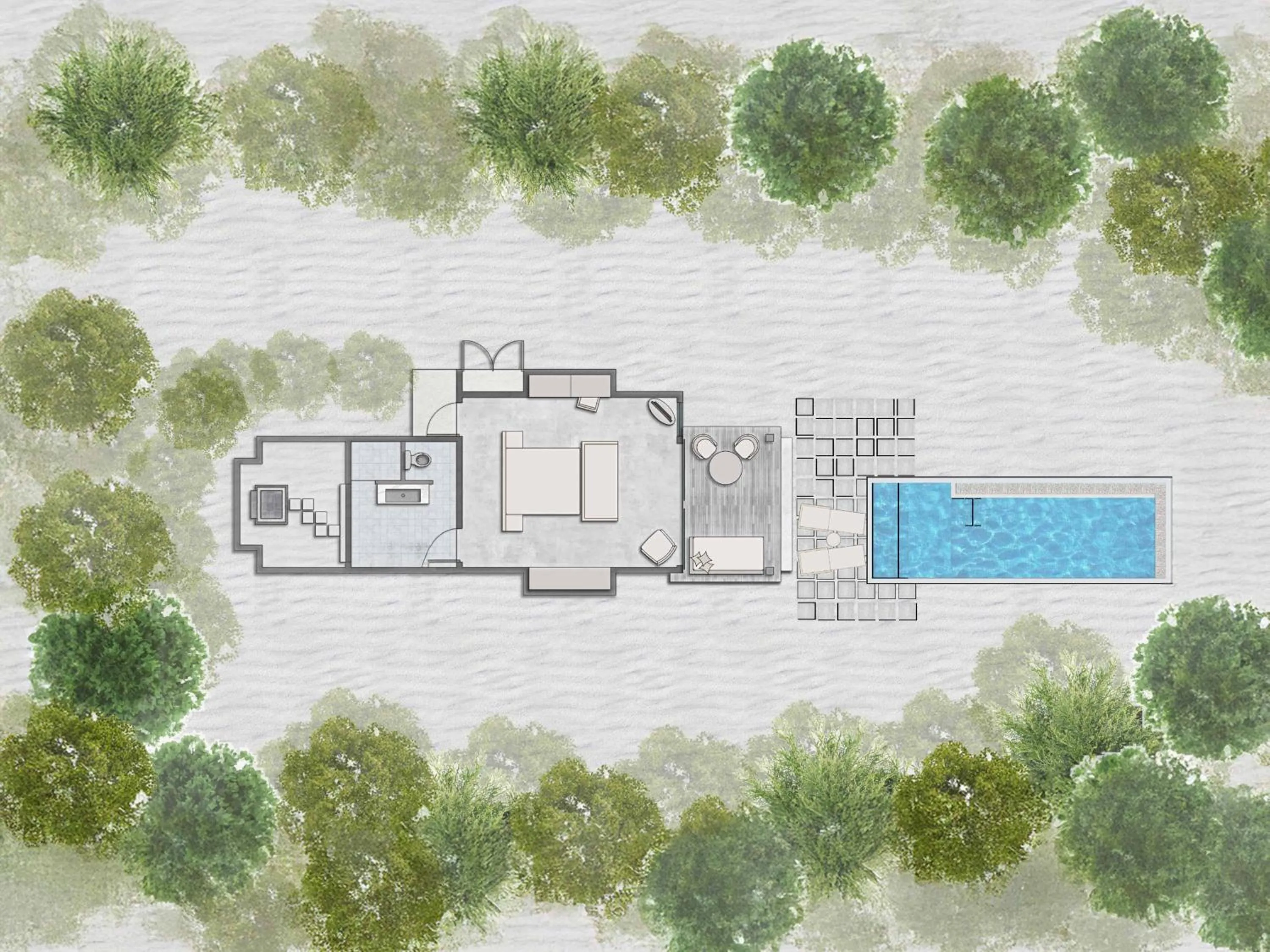 Floor plan in Siyam World Maldives - 24-Hour Premium All-inclusive with Free Transfer