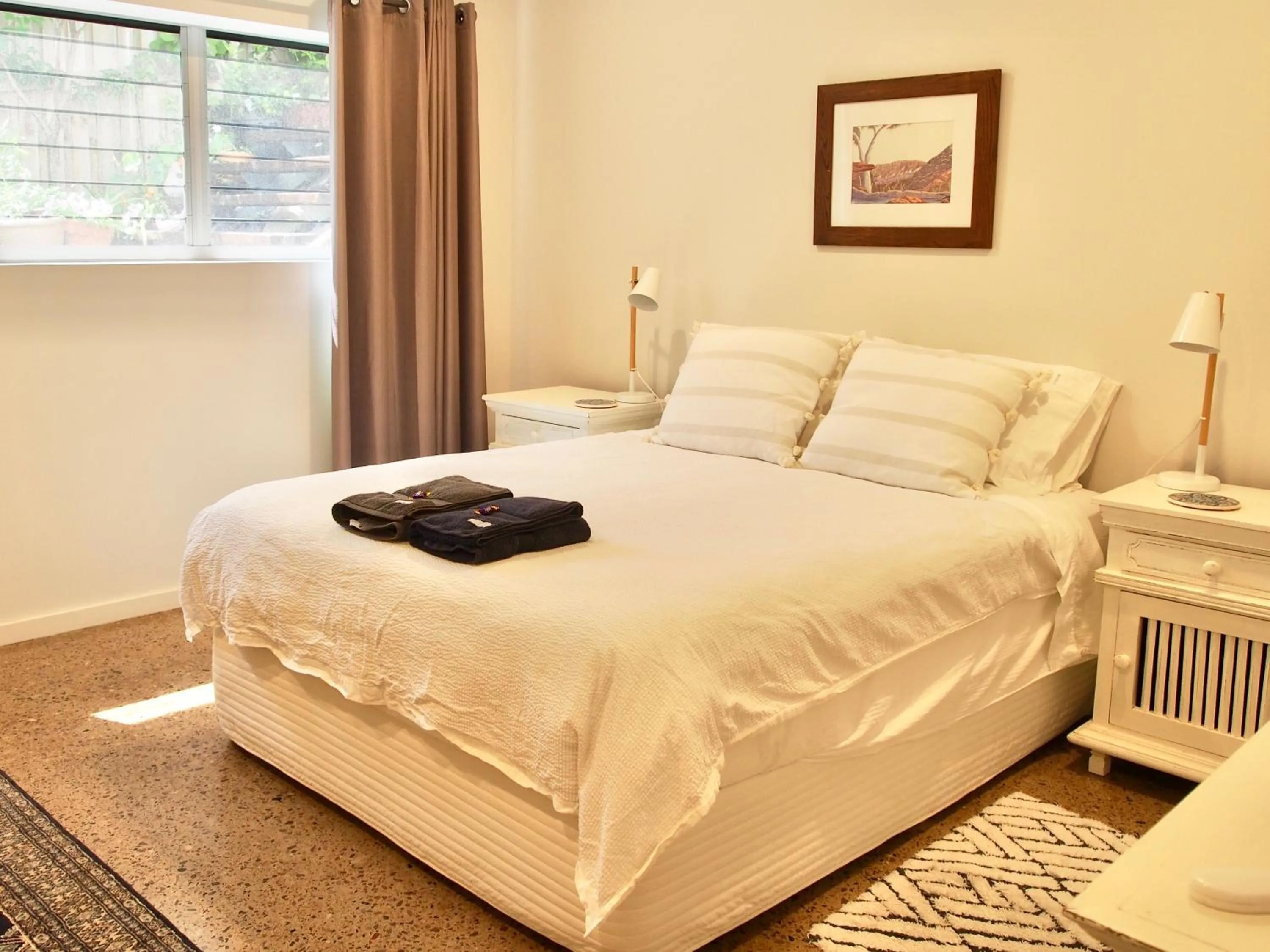 Bed in Malibu Apartment - Peregian Beach