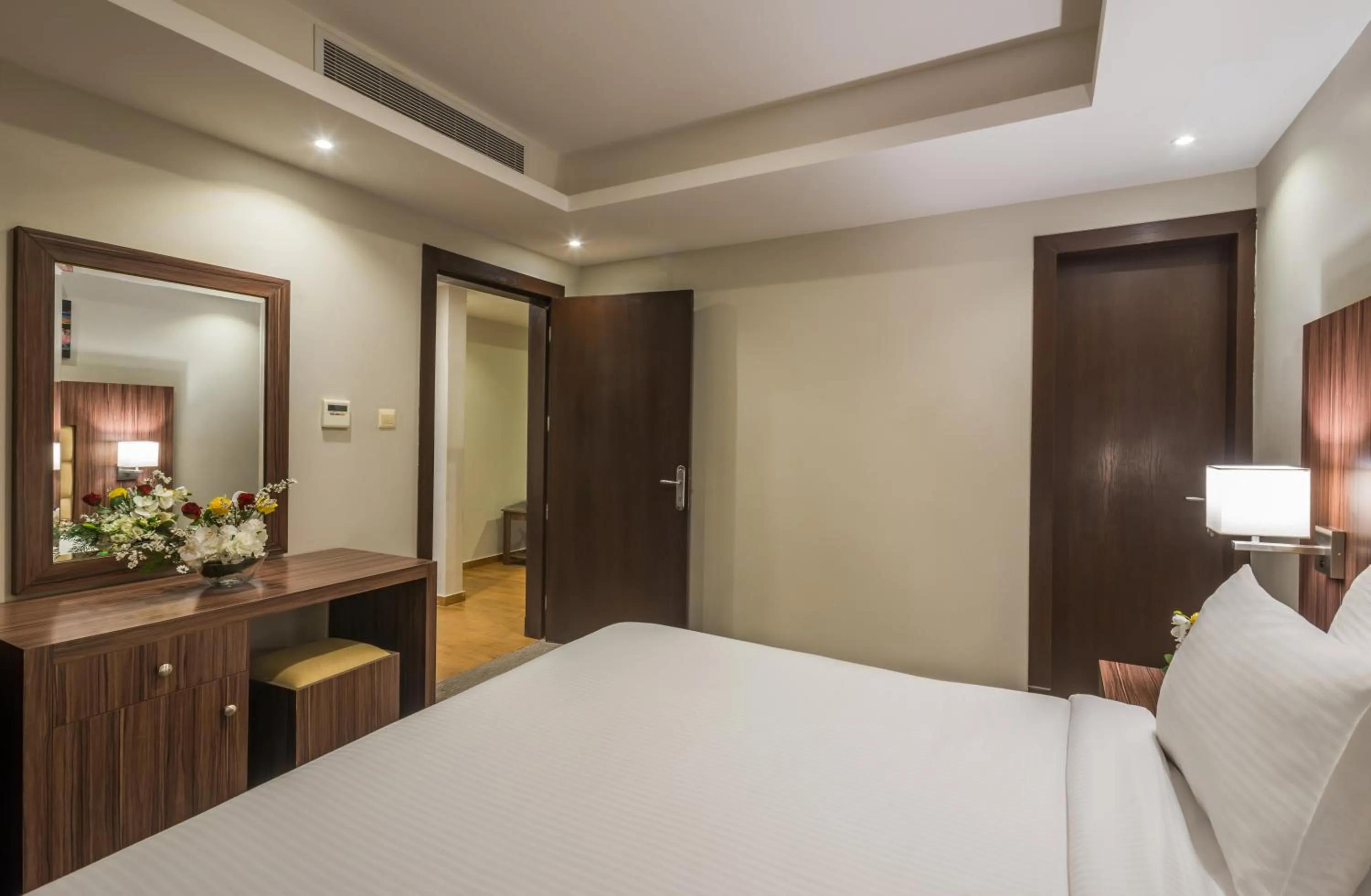 Bed in Myrtle Al Shohadaa Serviced Apartments