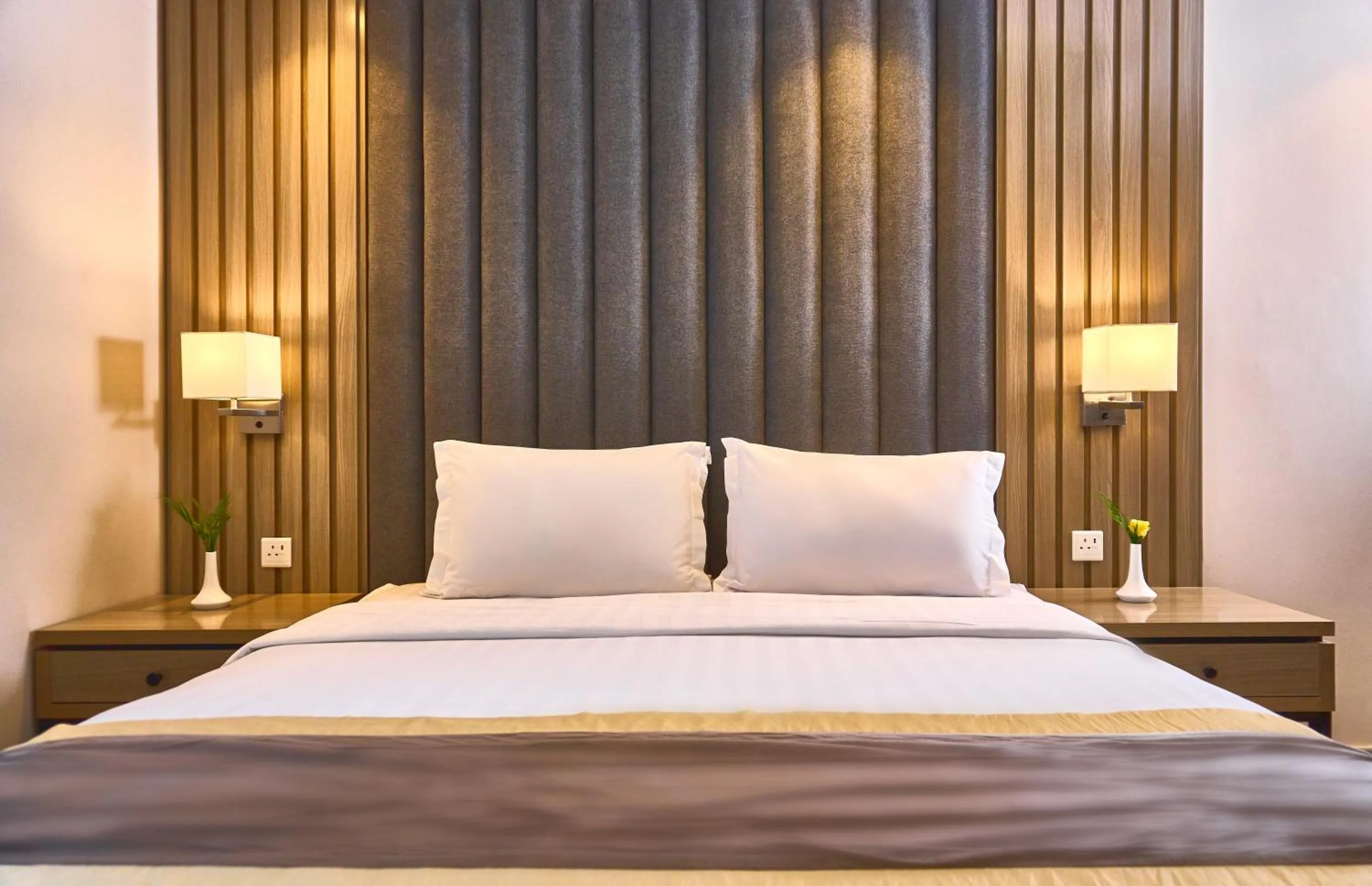 Bed in Myrtle Al Shohadaa Serviced Apartments