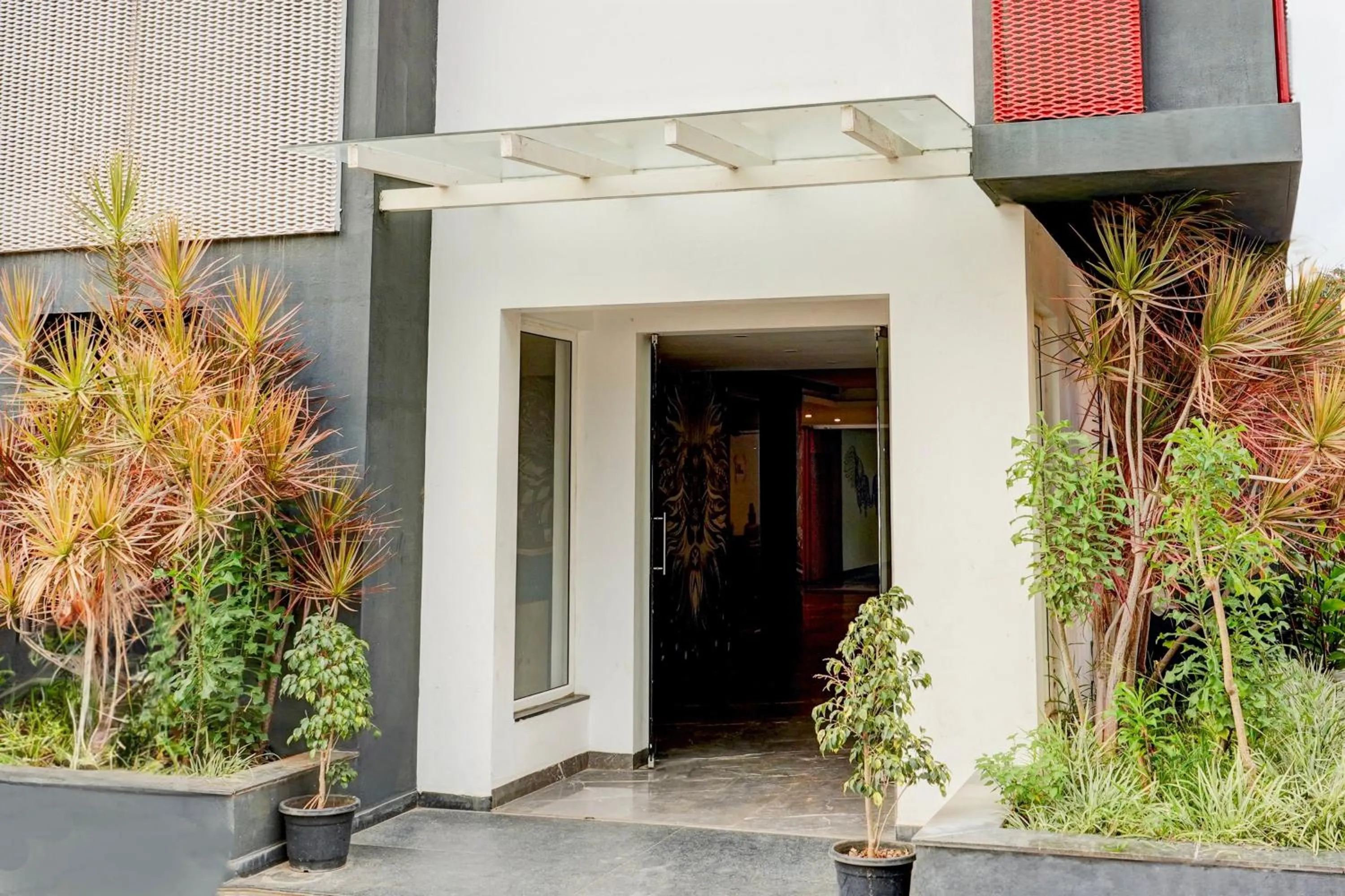 Facade/entrance in Townhouse Hebbal