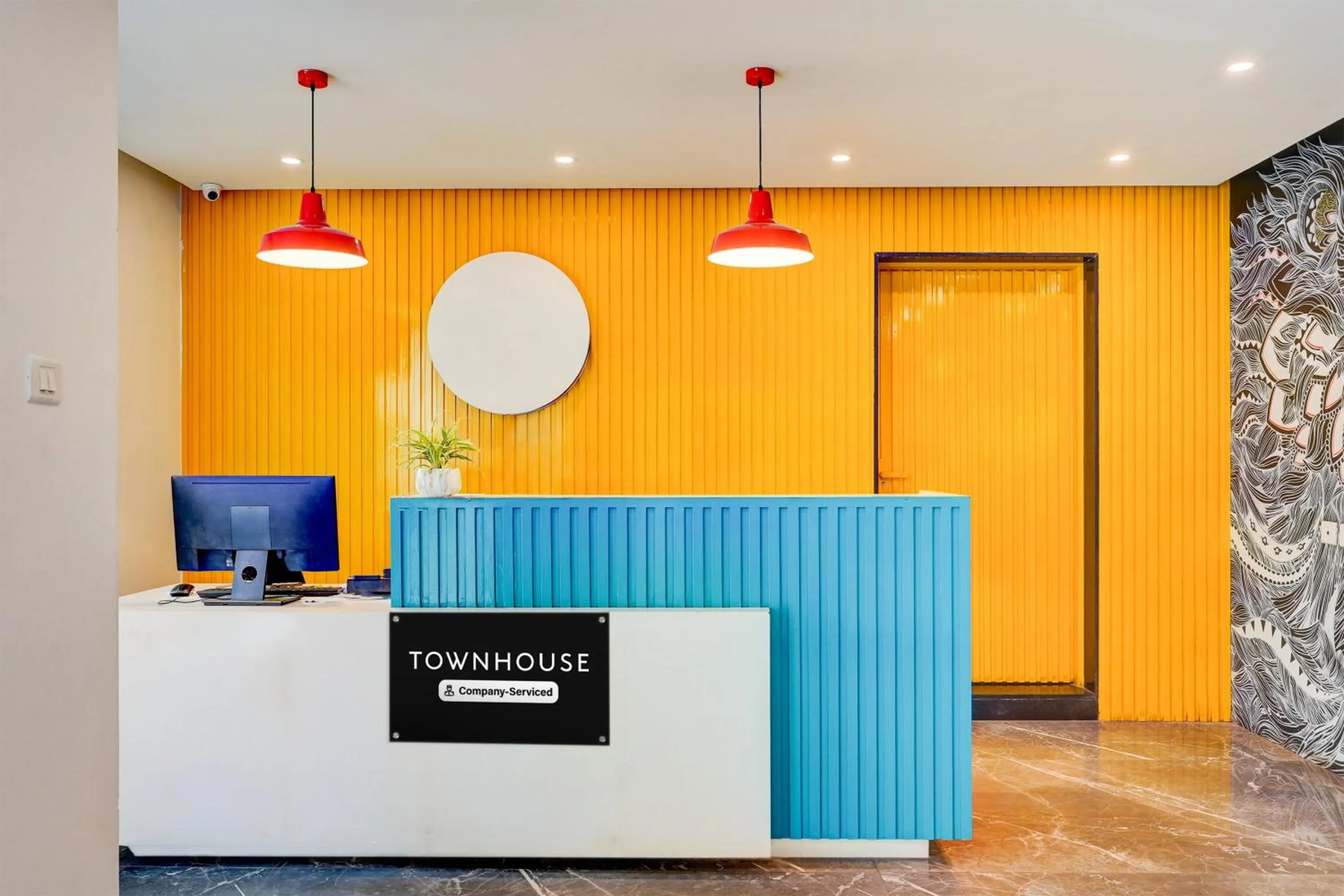 Lobby or reception in Townhouse Hebbal