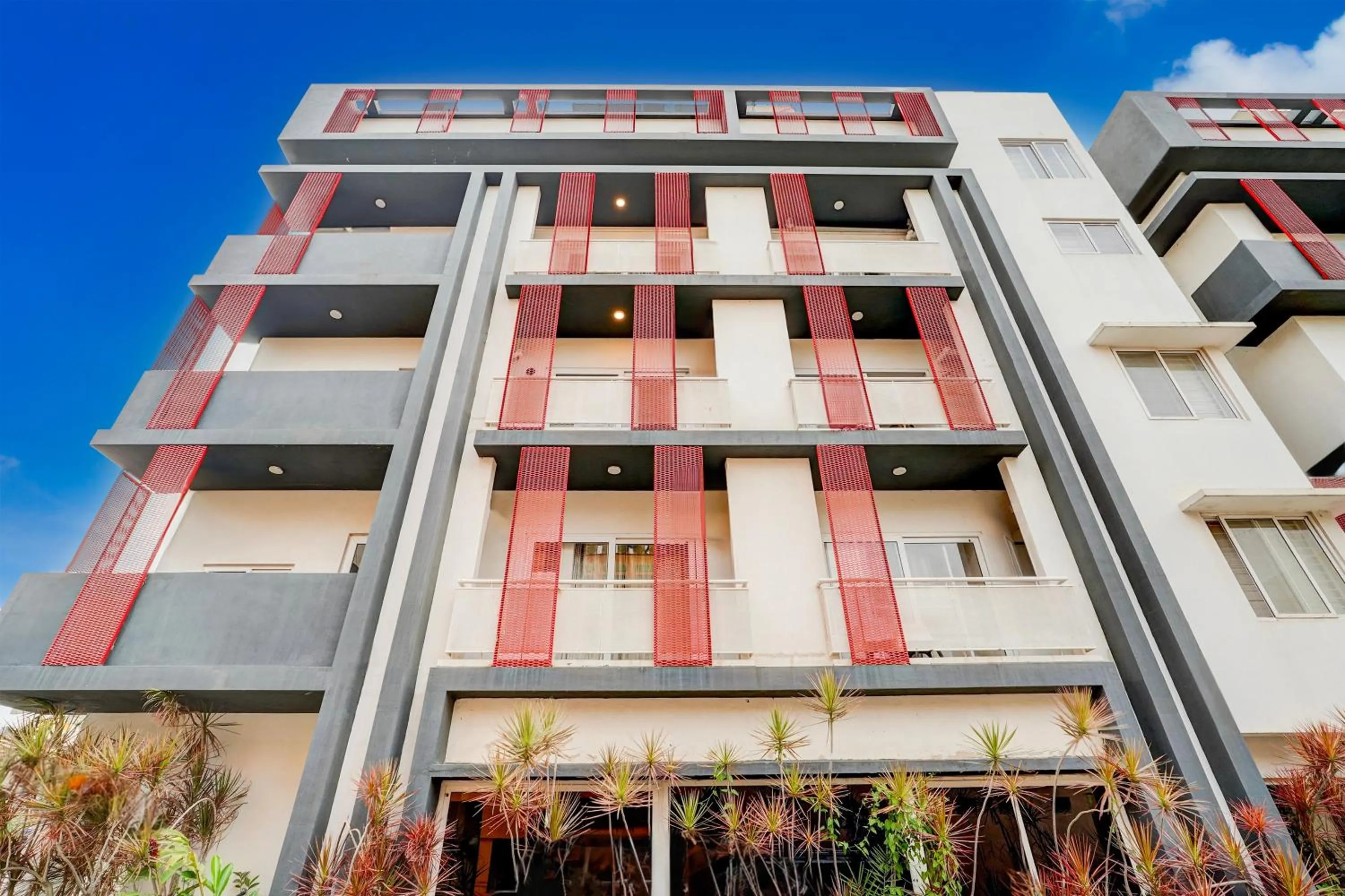 Facade/entrance in Townhouse Hebbal