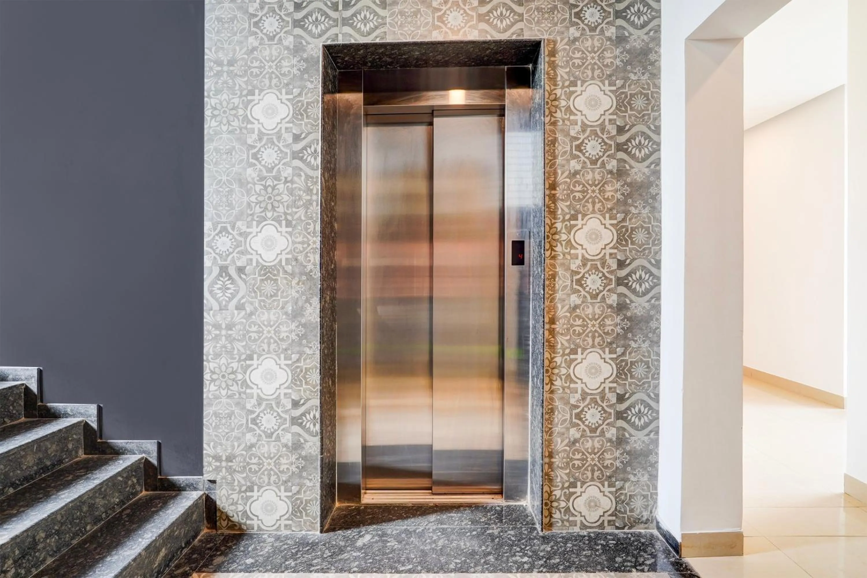 Lobby or reception in Townhouse Hebbal