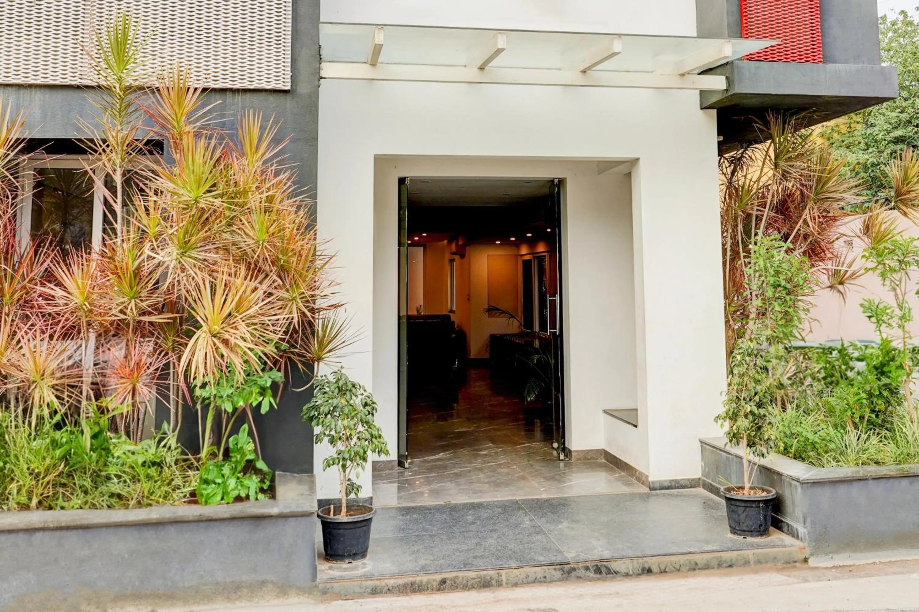 Facade/entrance in Townhouse Hebbal
