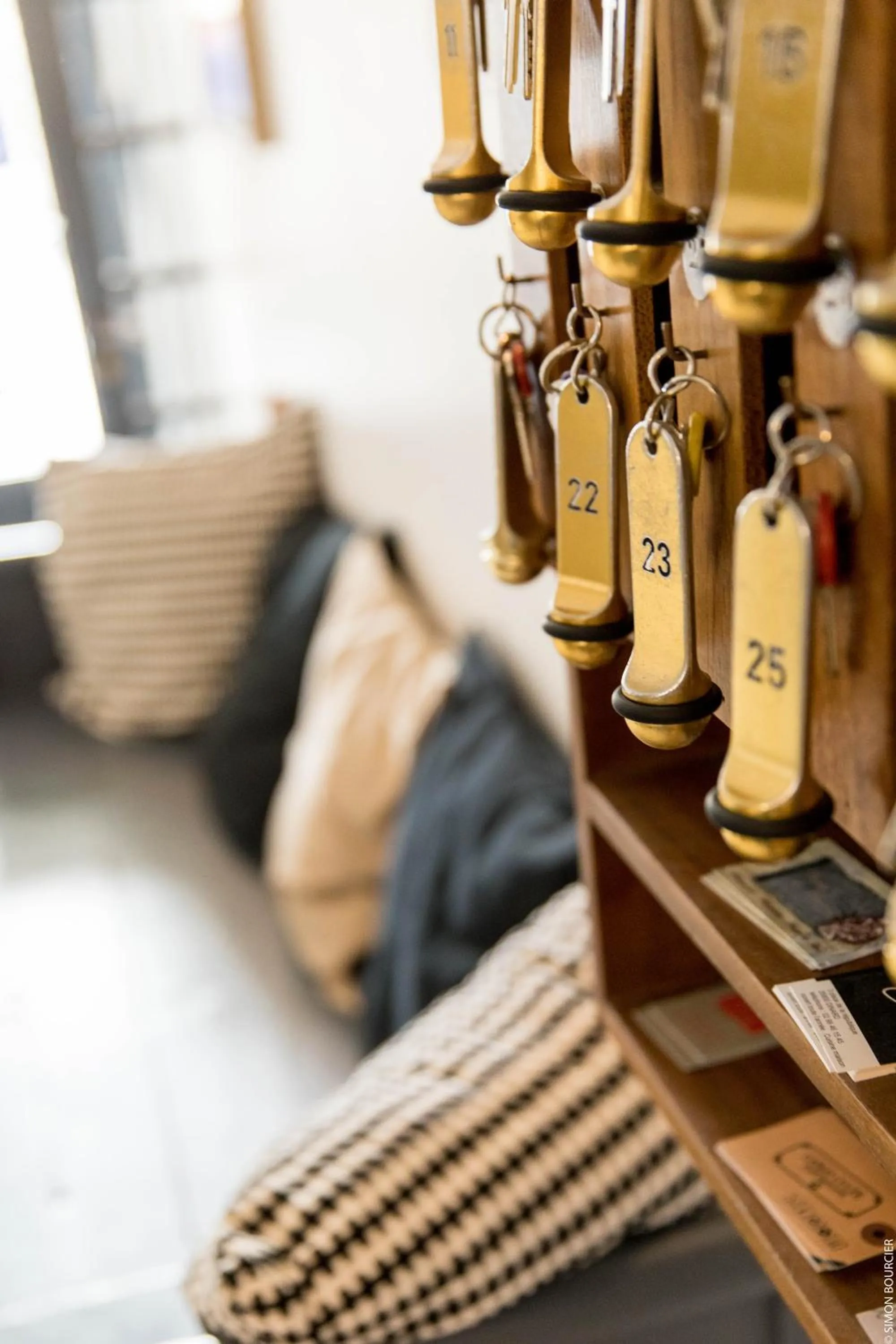 Lobby or reception in Hotel Saint-Michel