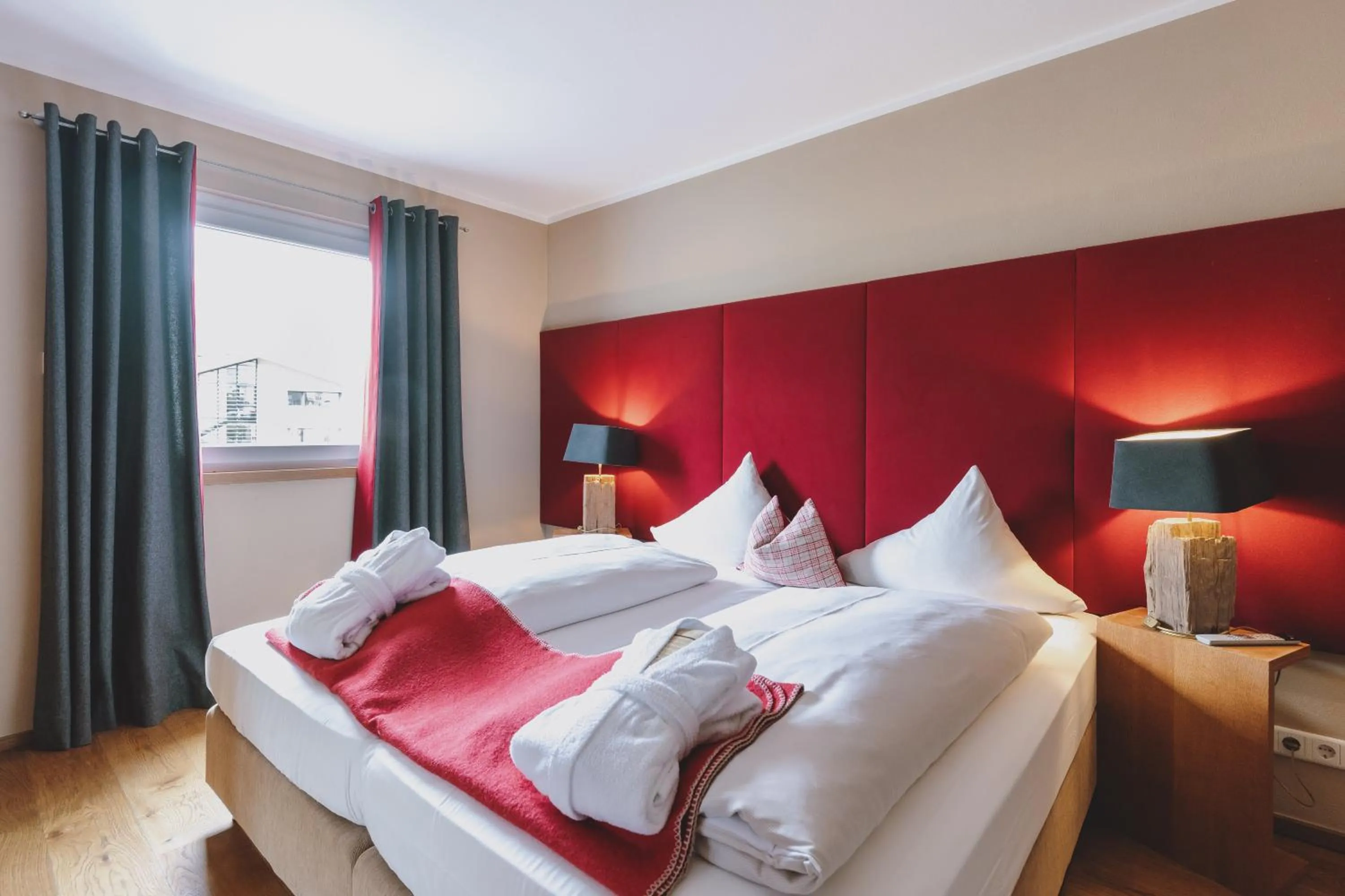 Bed in Auhof Wirtshaus & Suiten