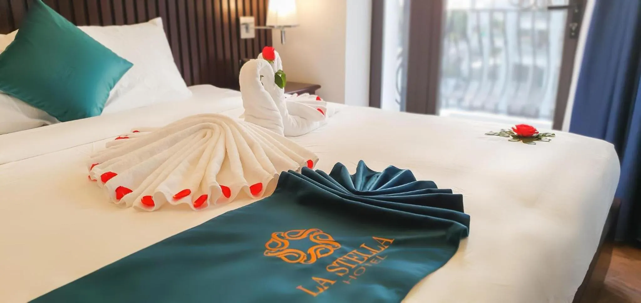 Bed in La Stella Hotel