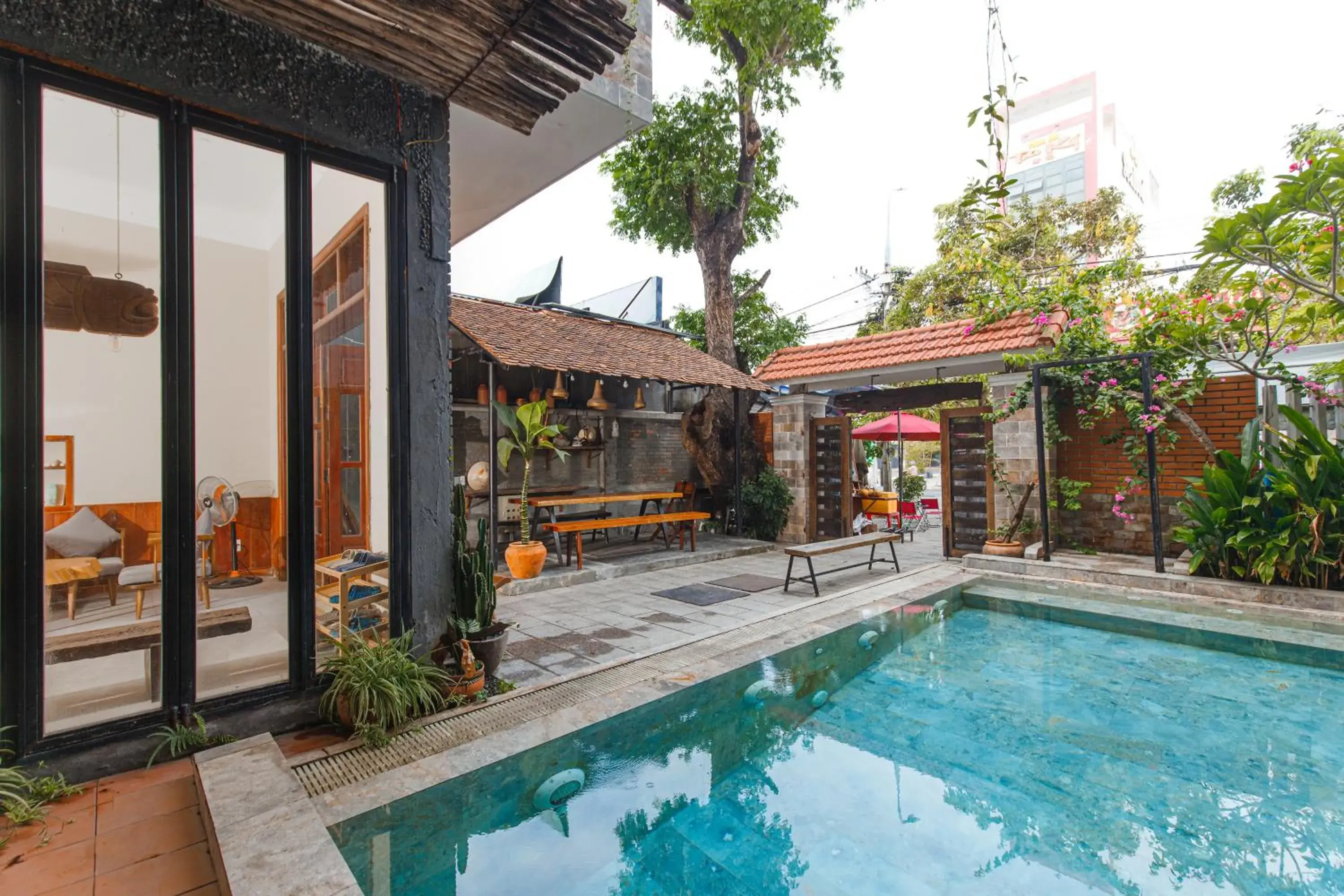 Pool view in Chaca Beach Pool view in Chaca Beach