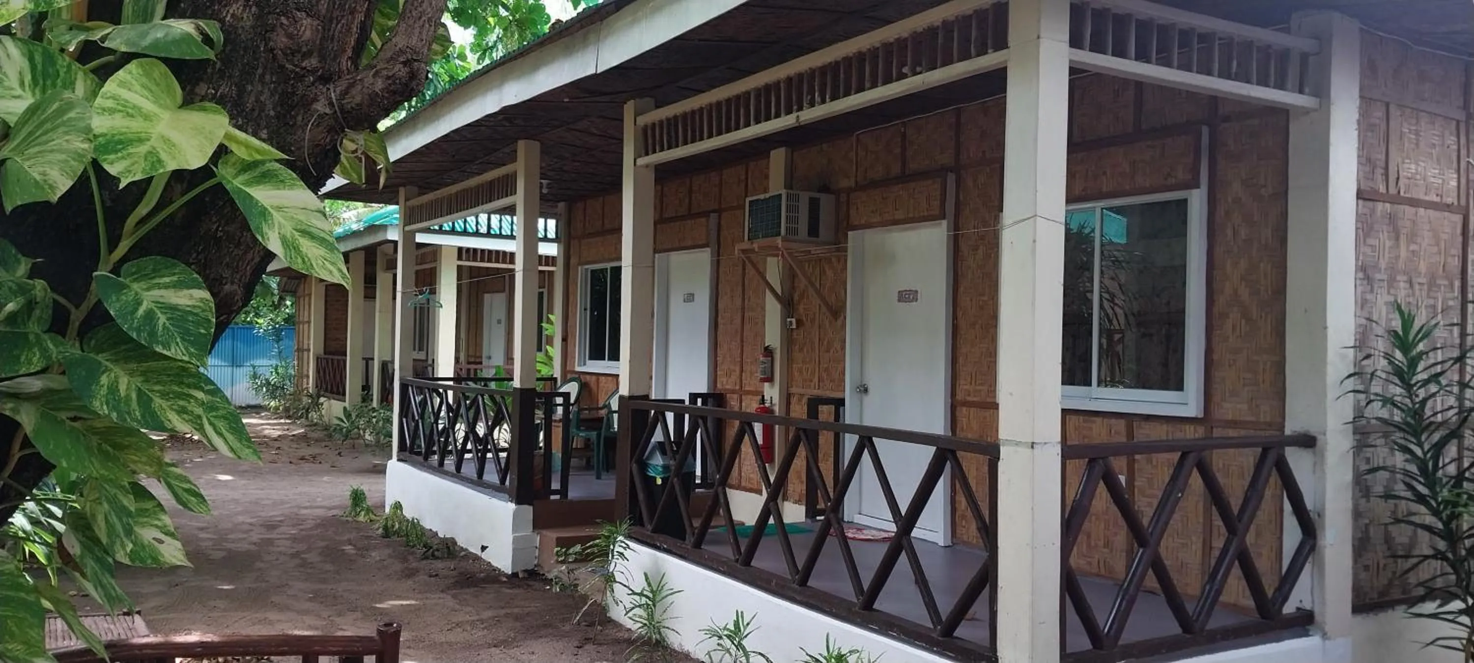 Patio in The Shark's Tail Dive Resort