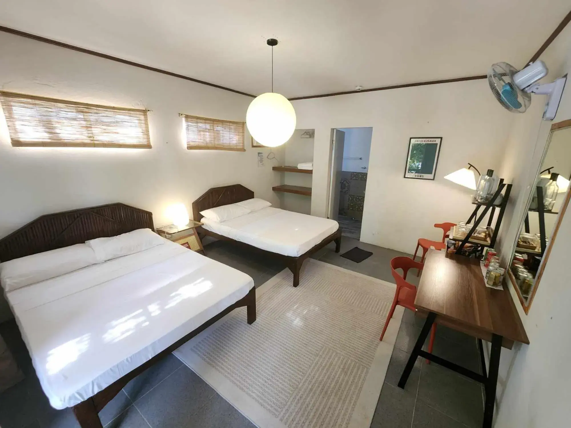 Bed in The Shark's Tail Dive Resort Bed in The Shark's Tail Dive Resort