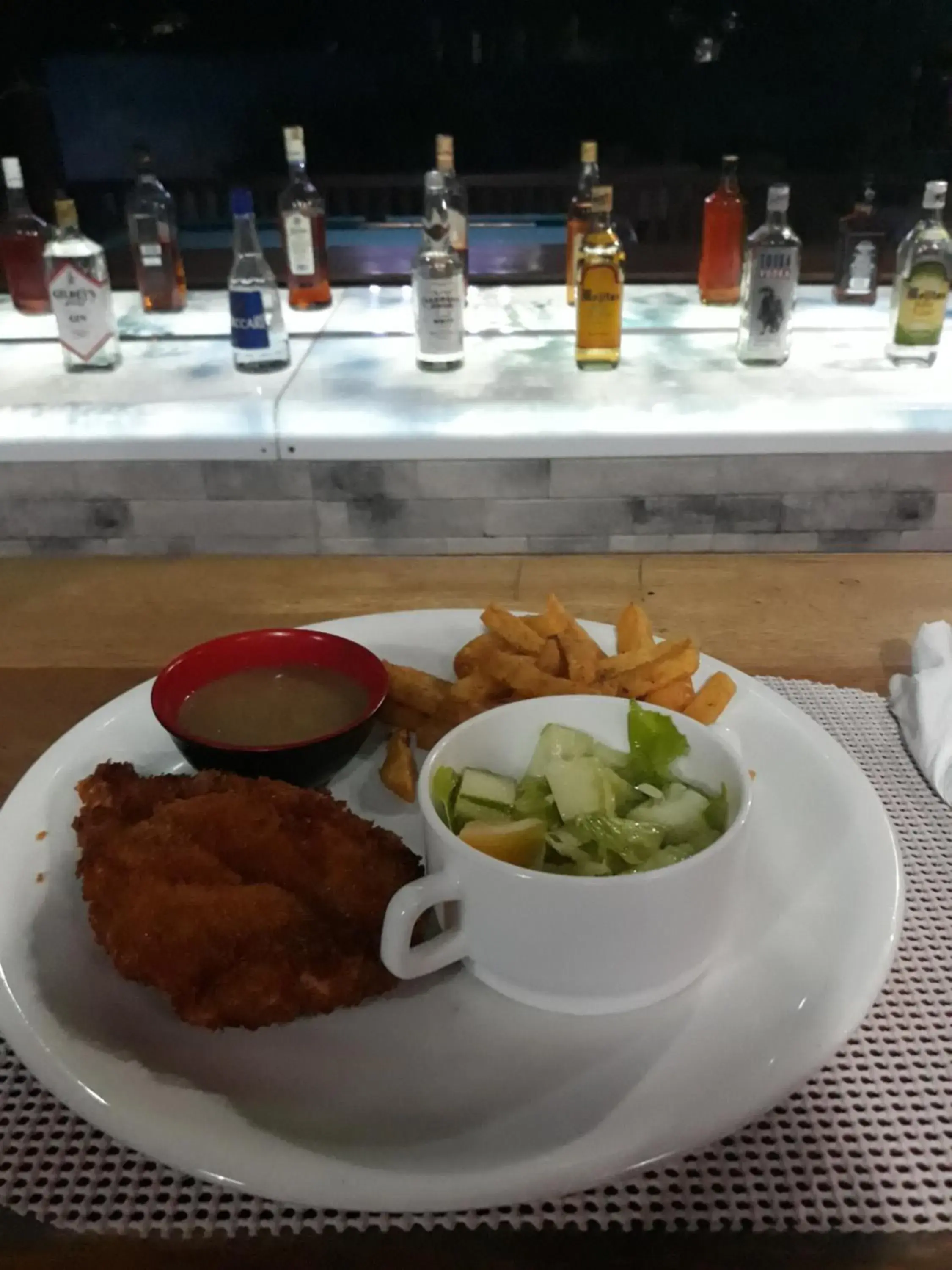 Breakfast in The Shark's Tail Dive Resort Breakfast in The Shark's Tail Dive Resort