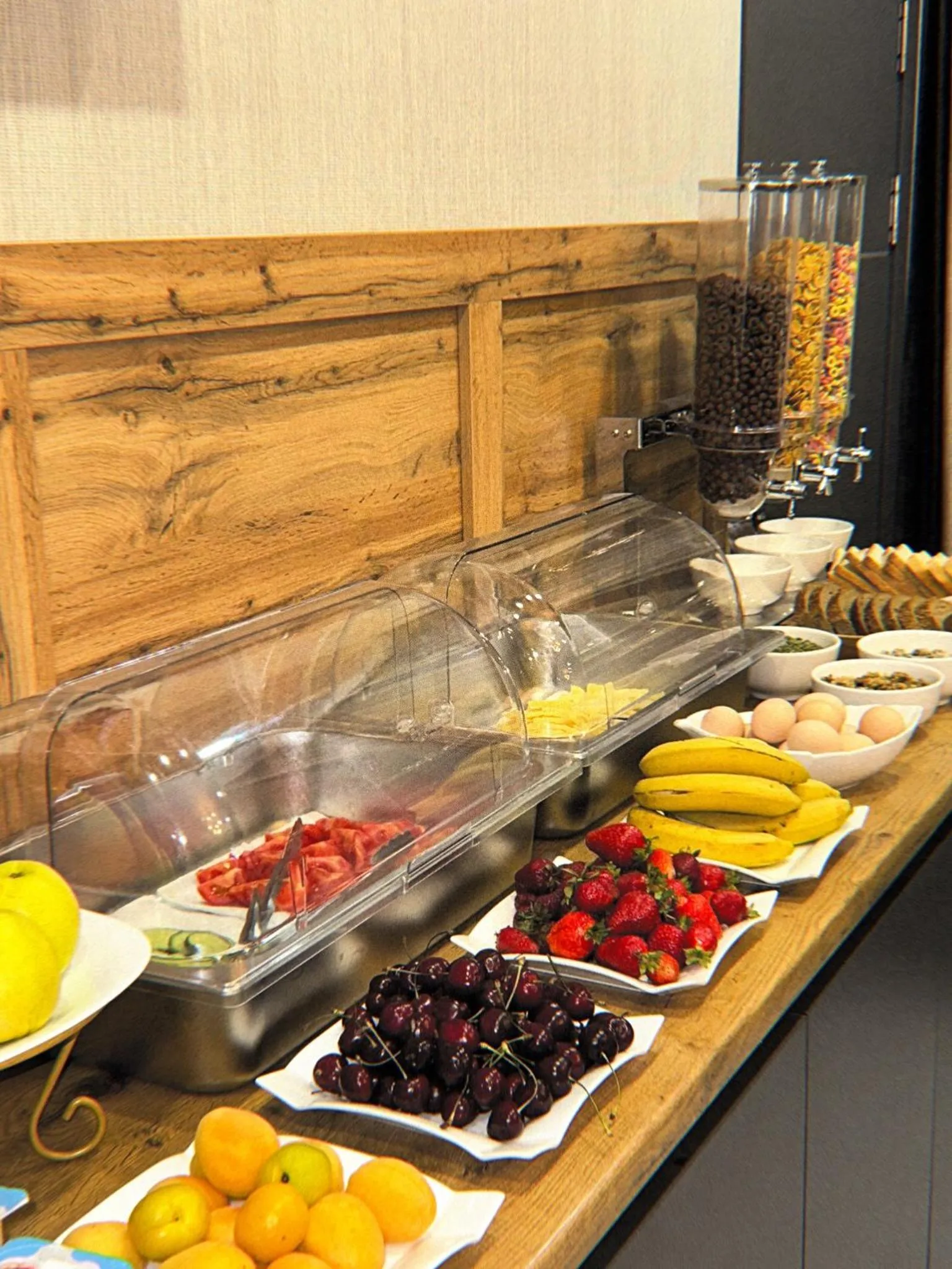 Breakfast in Sara Hotel Bishkek