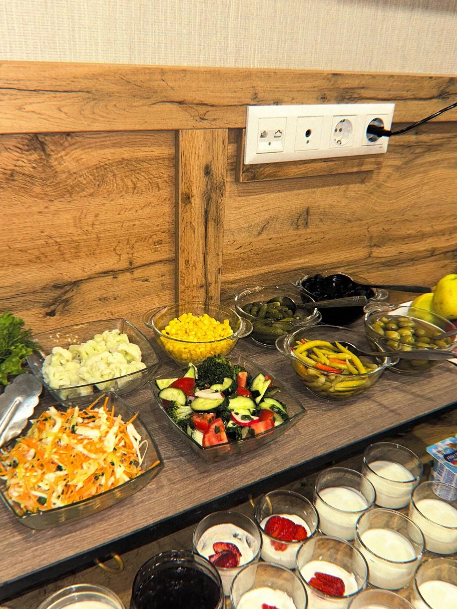 Breakfast in Sara Hotel Bishkek