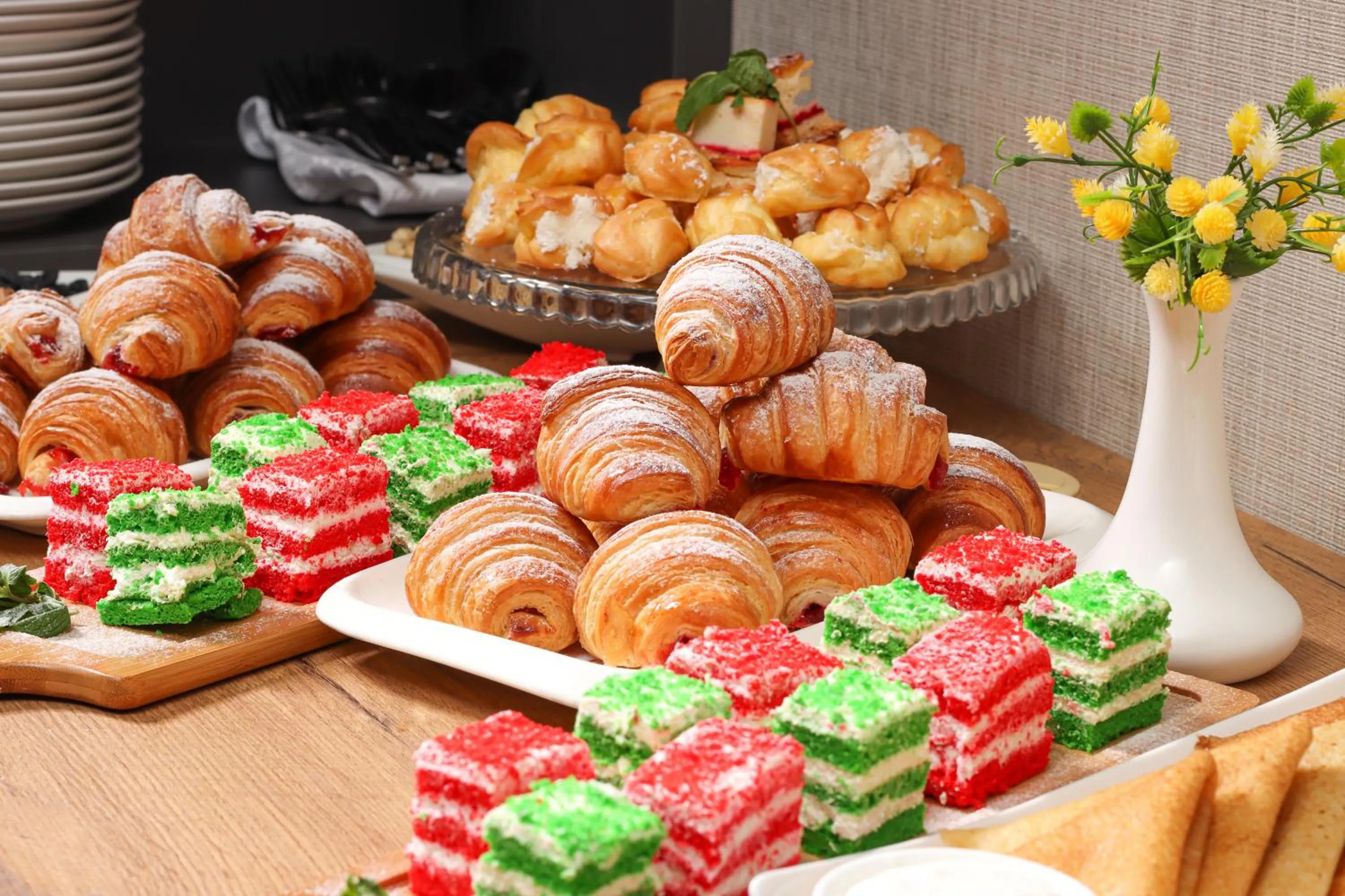 Food and drinks in Sara Hotel Bishkek