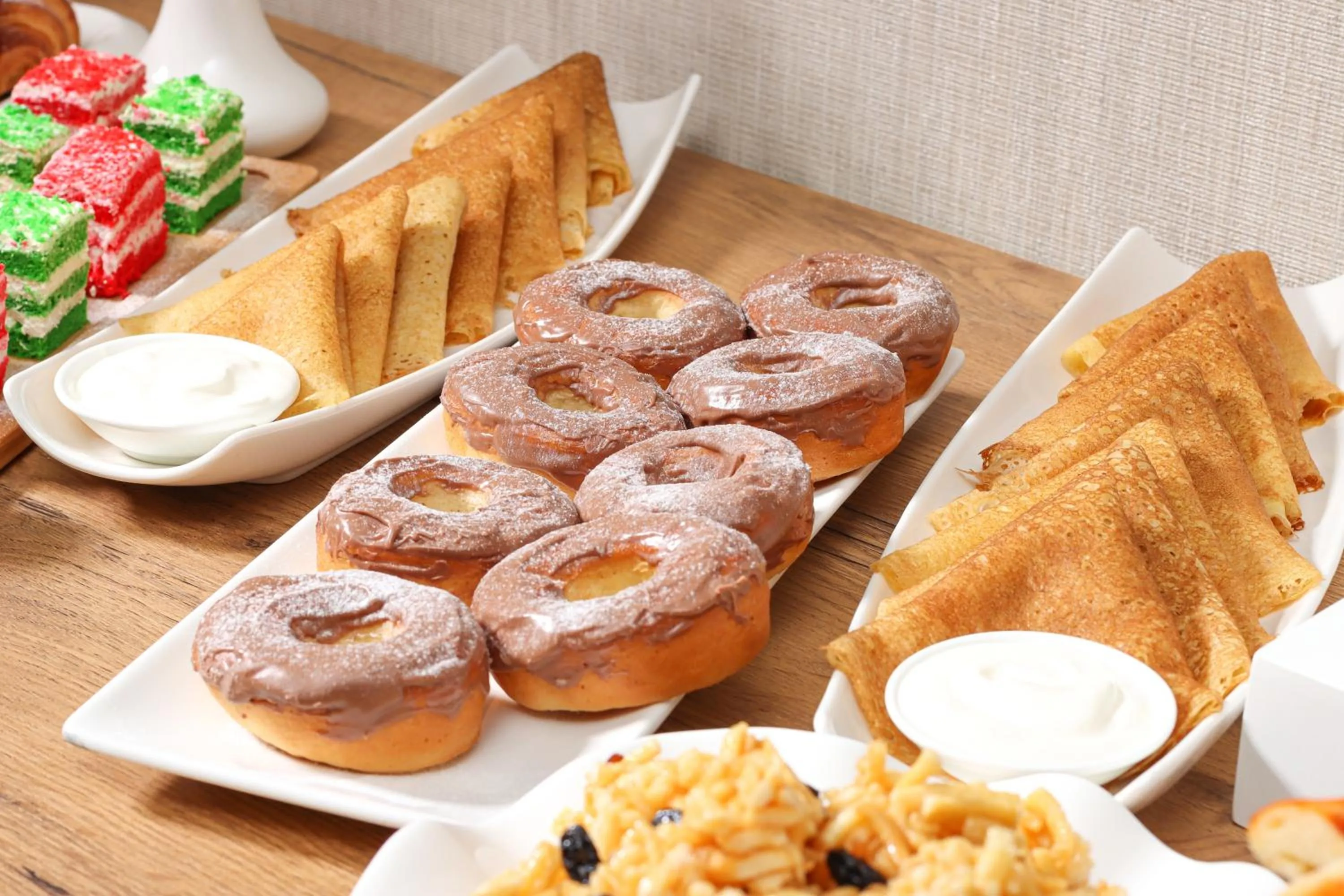 Food and drinks in Sara Hotel Bishkek