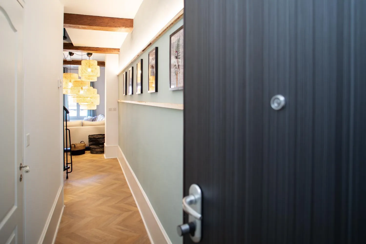 Living room in Maison Tillot