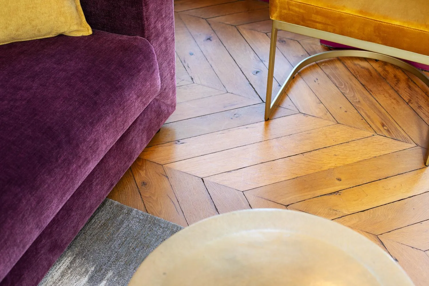 Living room in Maison Tillot