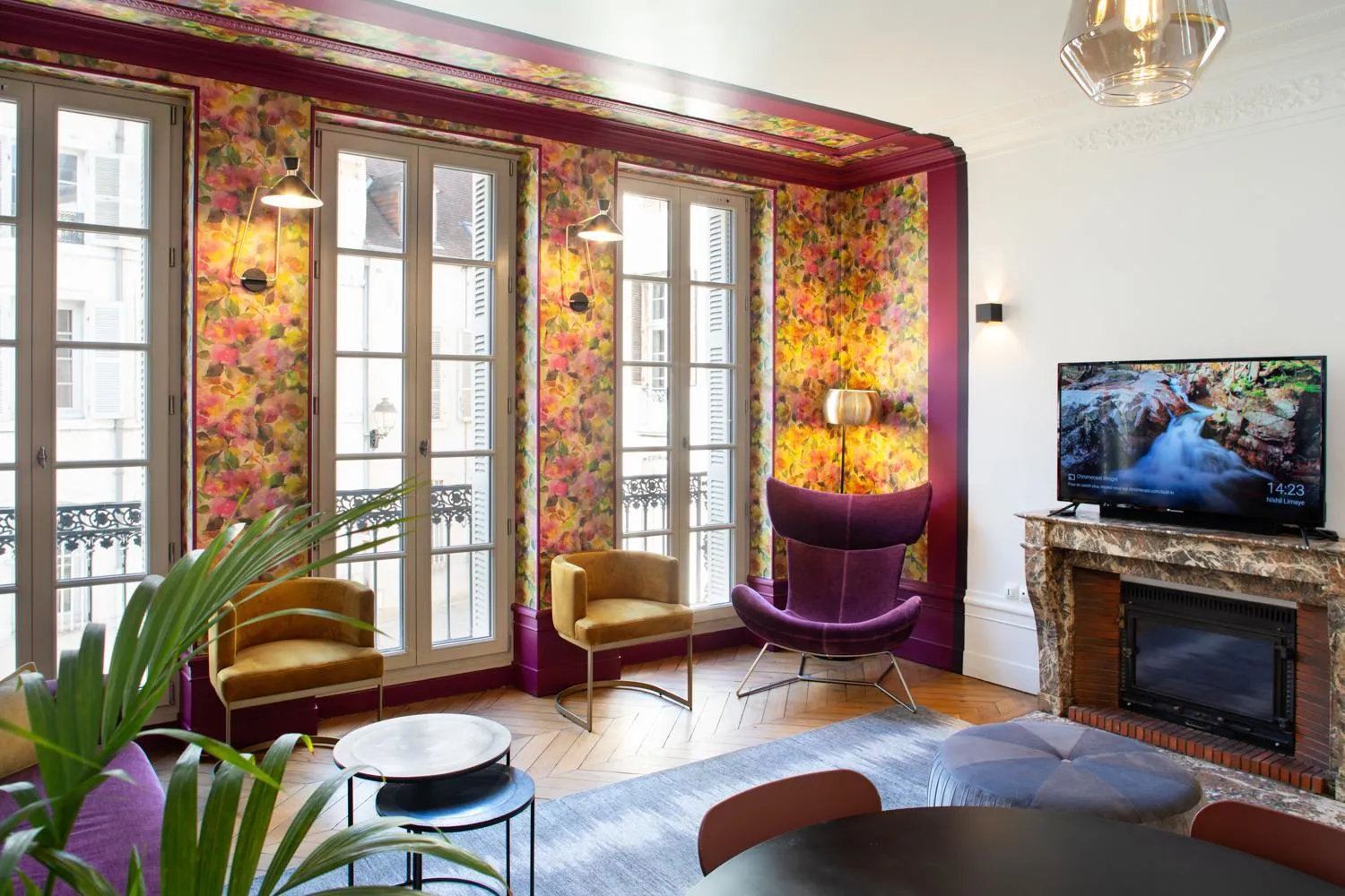Living room in Maison Tillot