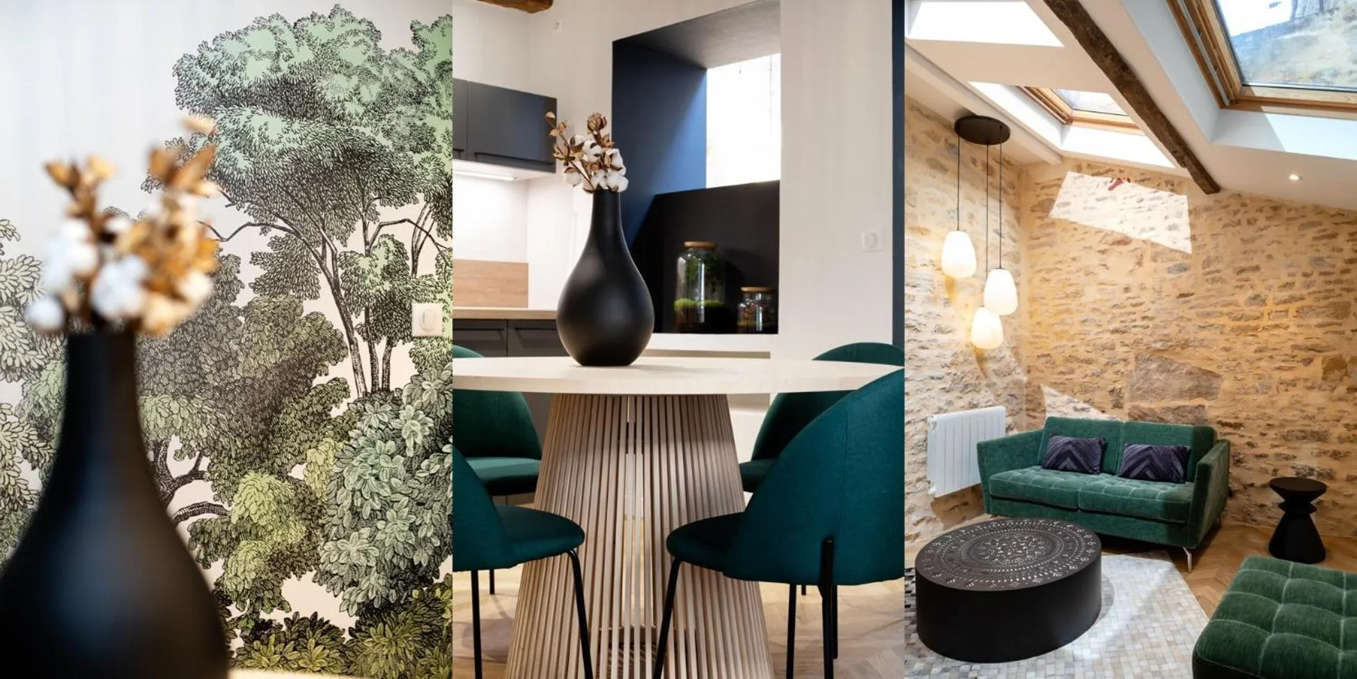 Living room in Maison Tillot