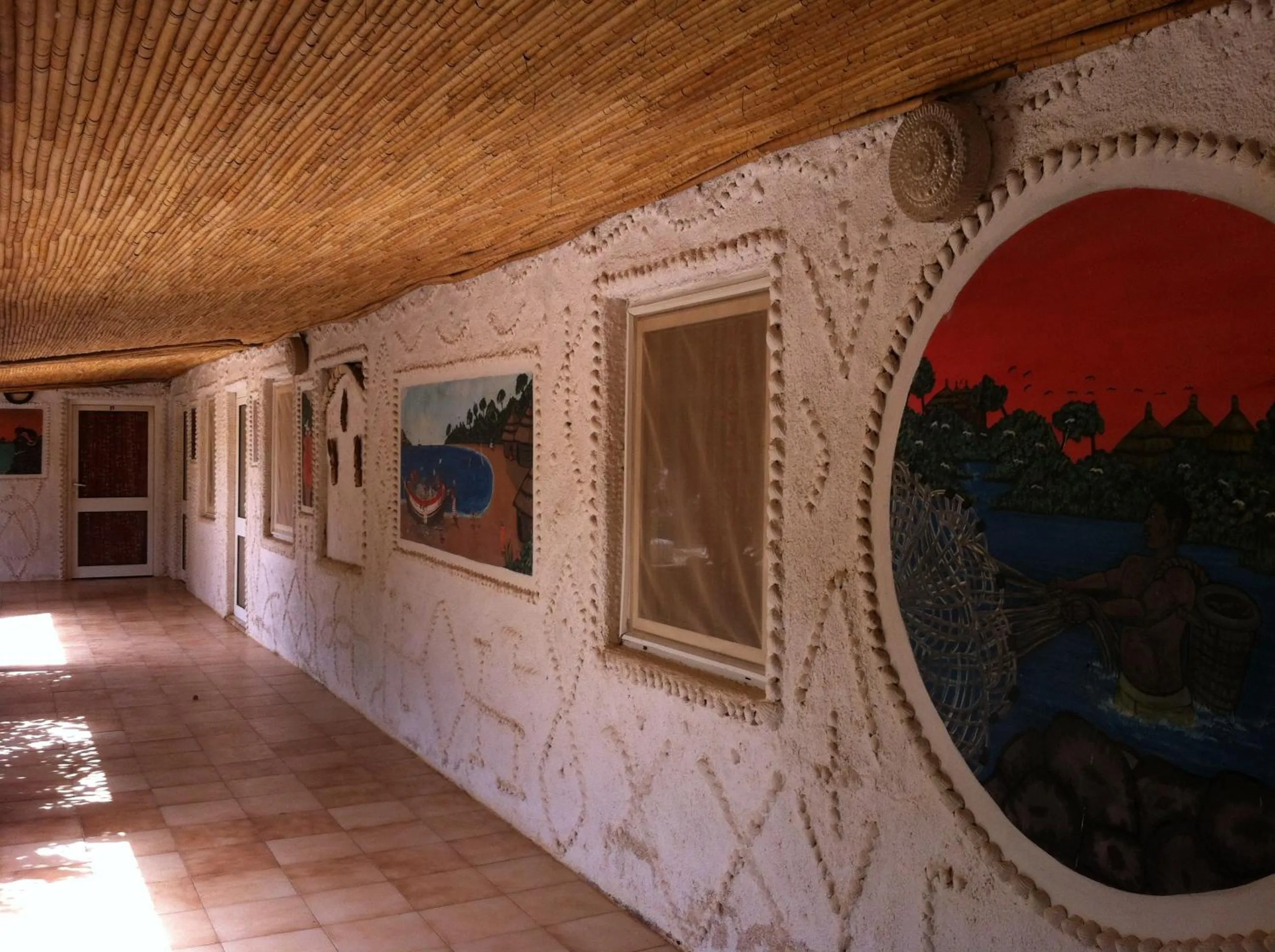 Decorative detail in Hotel Club Safari