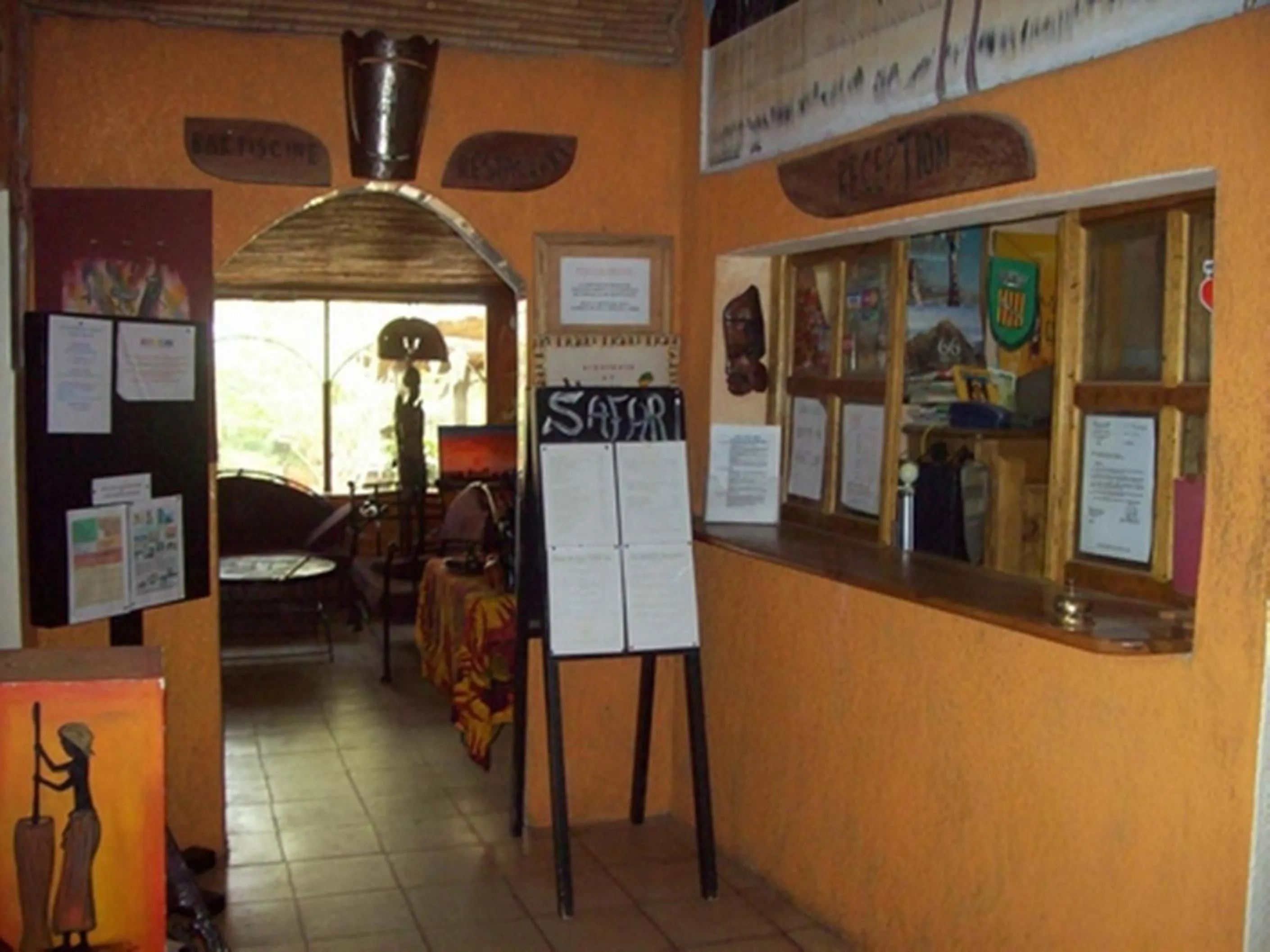 Lobby or reception in Hotel Club Safari