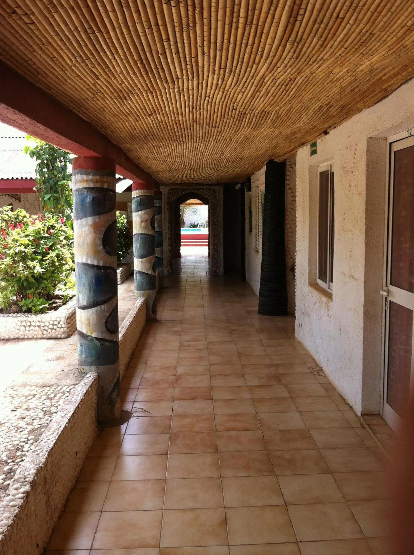 Decorative detail in Hotel Club Safari