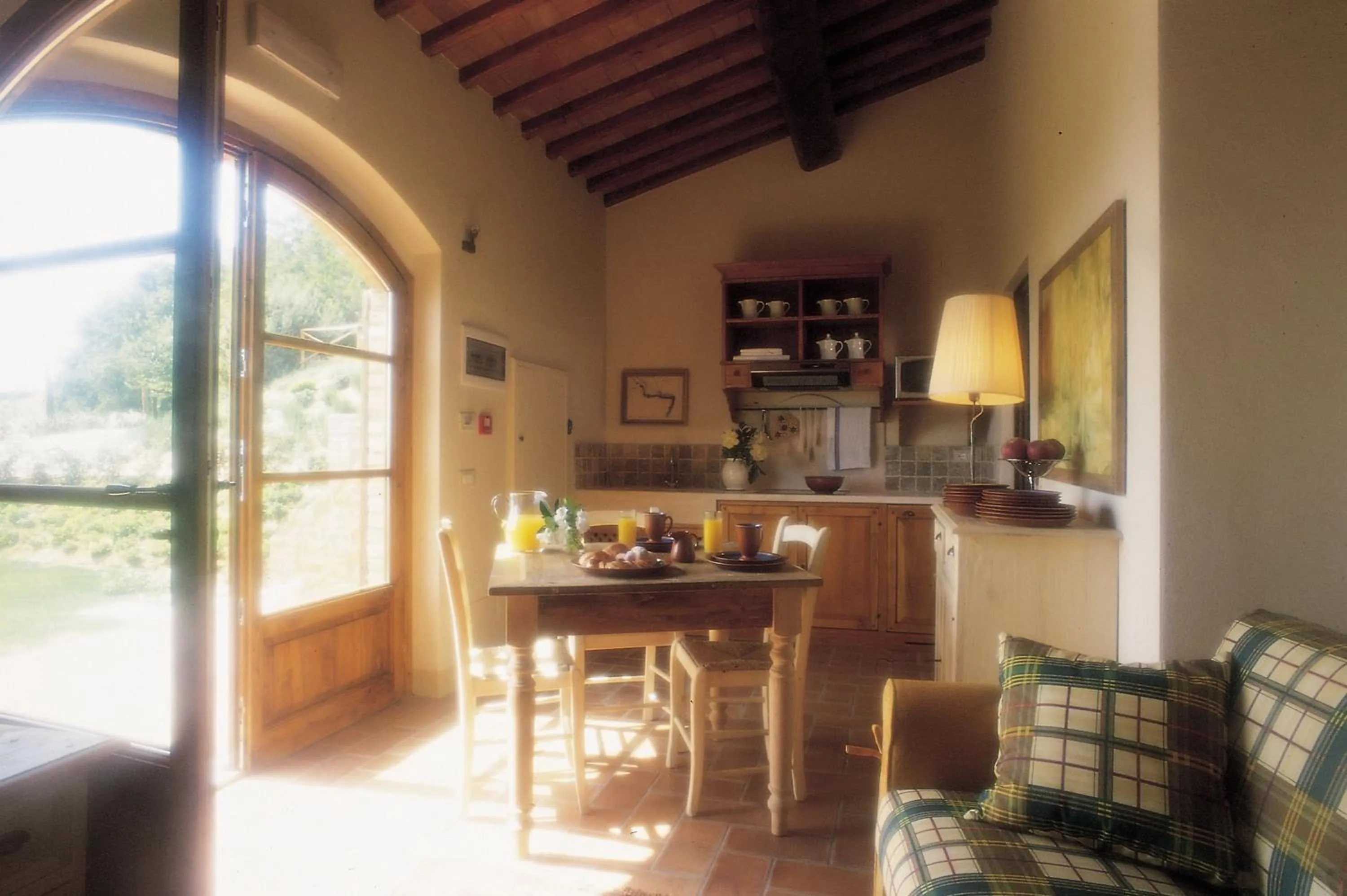 Kitchen or kitchenette in Il Defizio