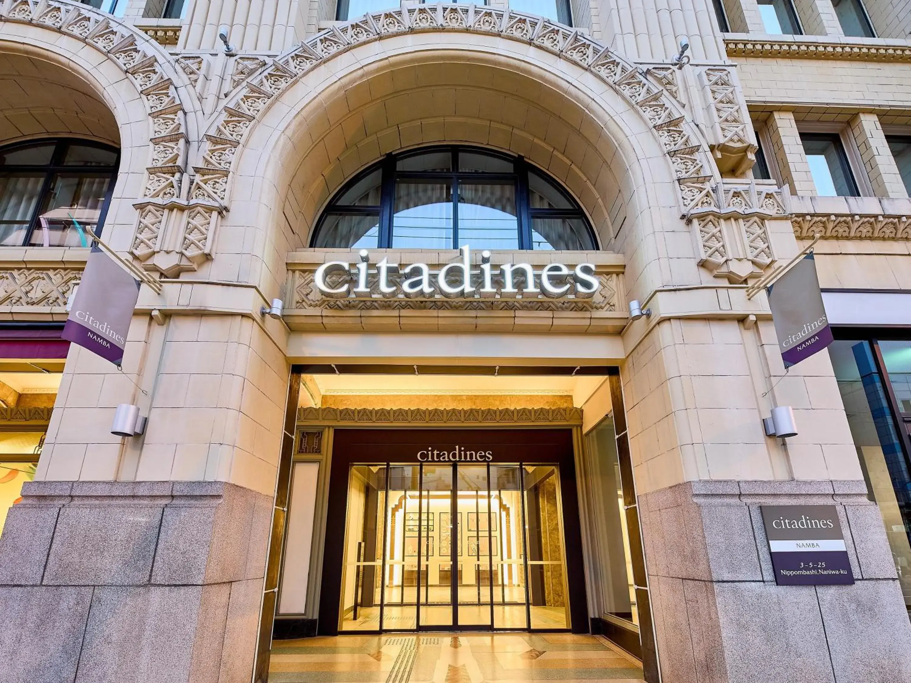 Property building in Citadines Namba Osaka Property building in Citadines Namba Osaka