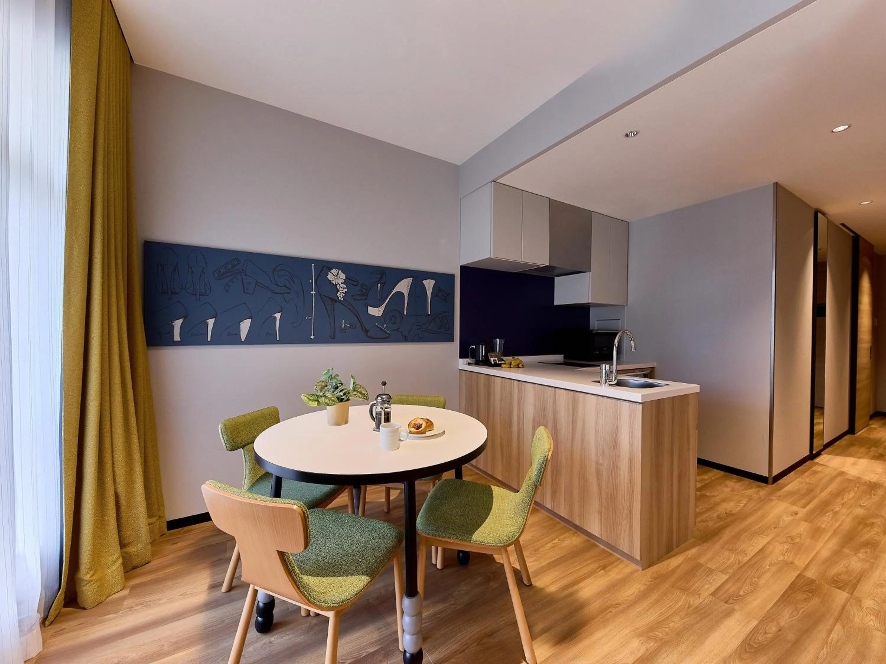 Photo of the whole room in Citadines Namba Osaka