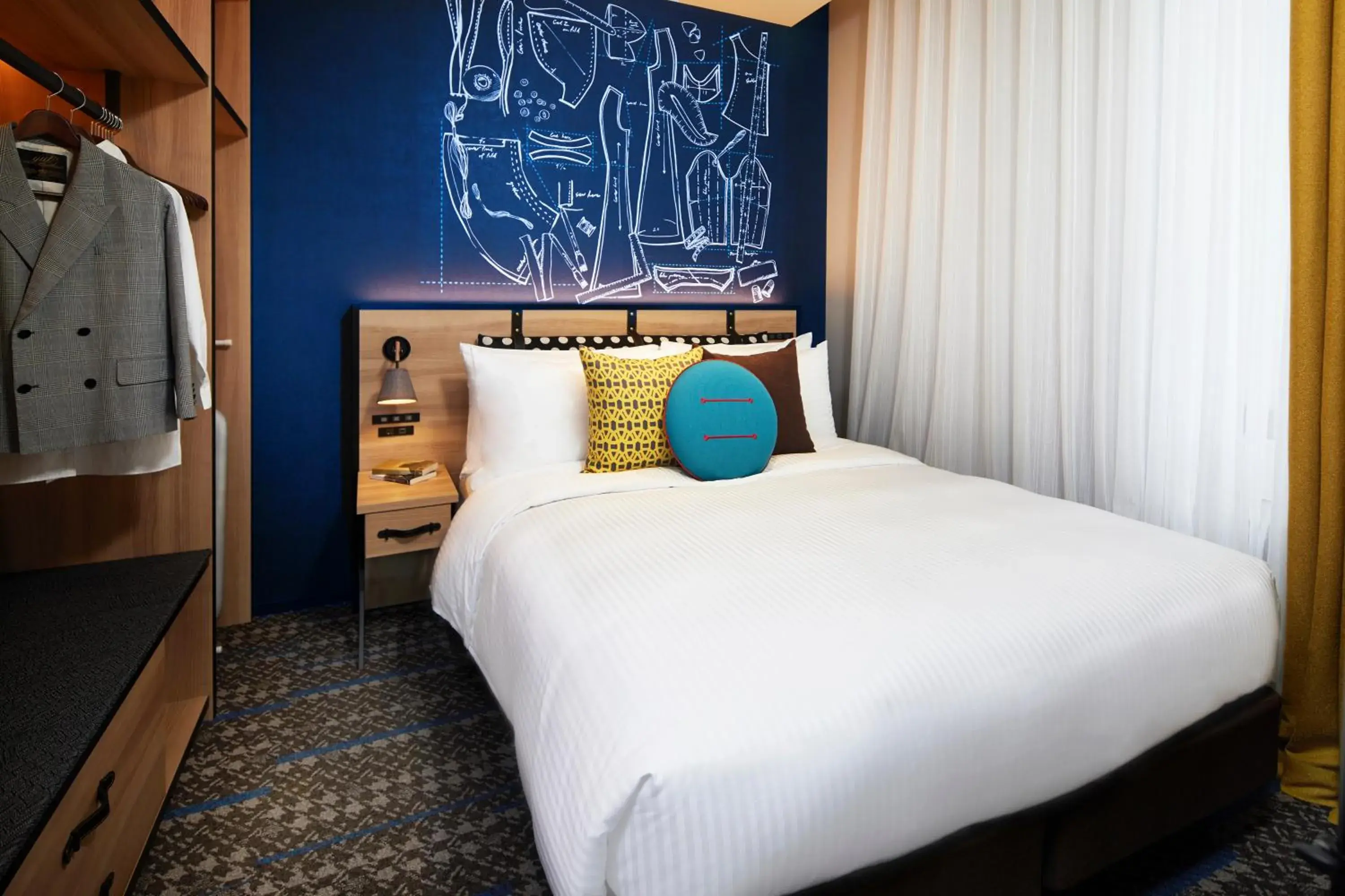 Bed in Citadines Namba Osaka Bed in Citadines Namba Osaka