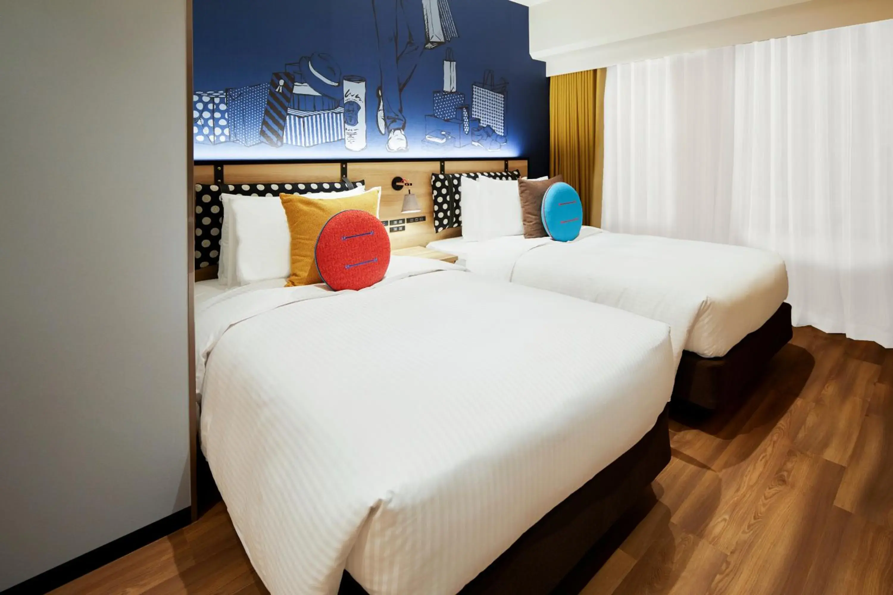 Bed in Citadines Namba Osaka Bed in Citadines Namba Osaka